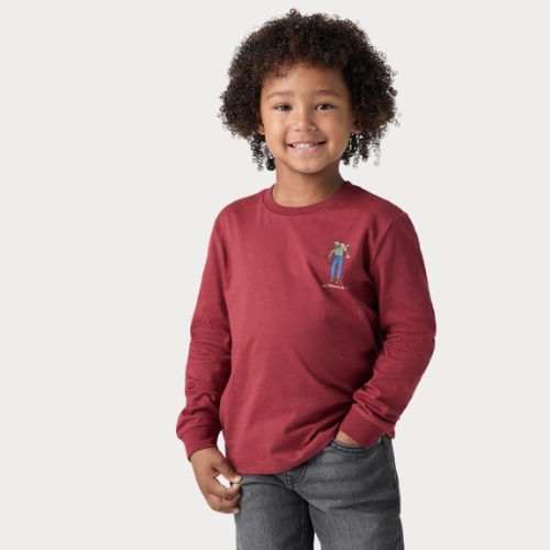 Little Boy Long Sleev T-Shirt