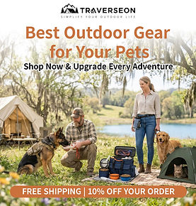 Camping Accessories, Pet Travel Products, Pet Supplies