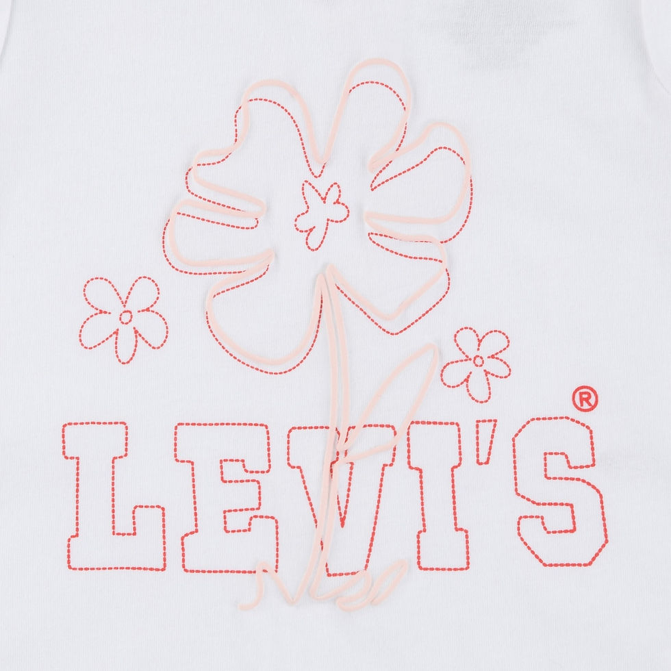 Thumbnail: Baby Girls Bomber Tee And Wide Pants