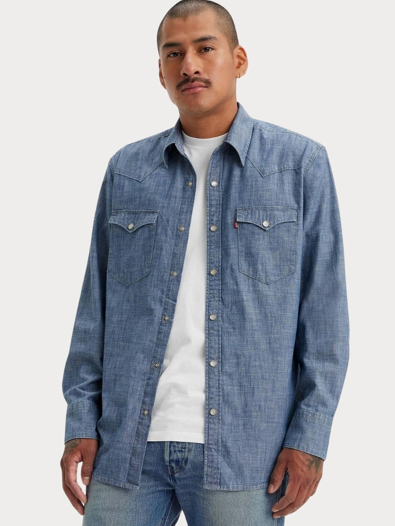 Men's Barstow Western Standard Long Sleeve Shirt