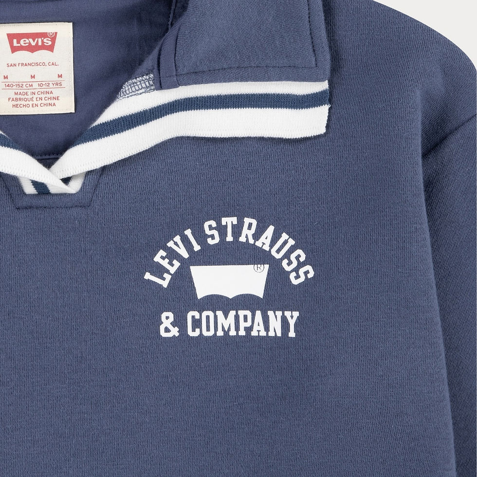 Thumbnail: Little Girls Lvg Collegiate Ls. Hoodie