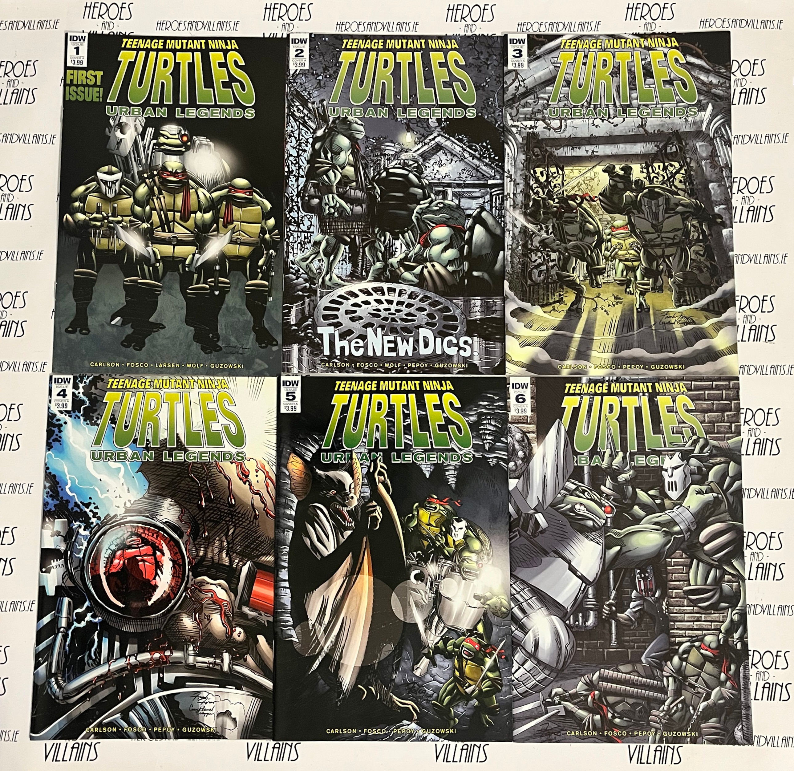 TMNT URBAN LEGENDS #1-26 COMPLETE SERIES COLLECTION (IDW PUBLISHING 2018)