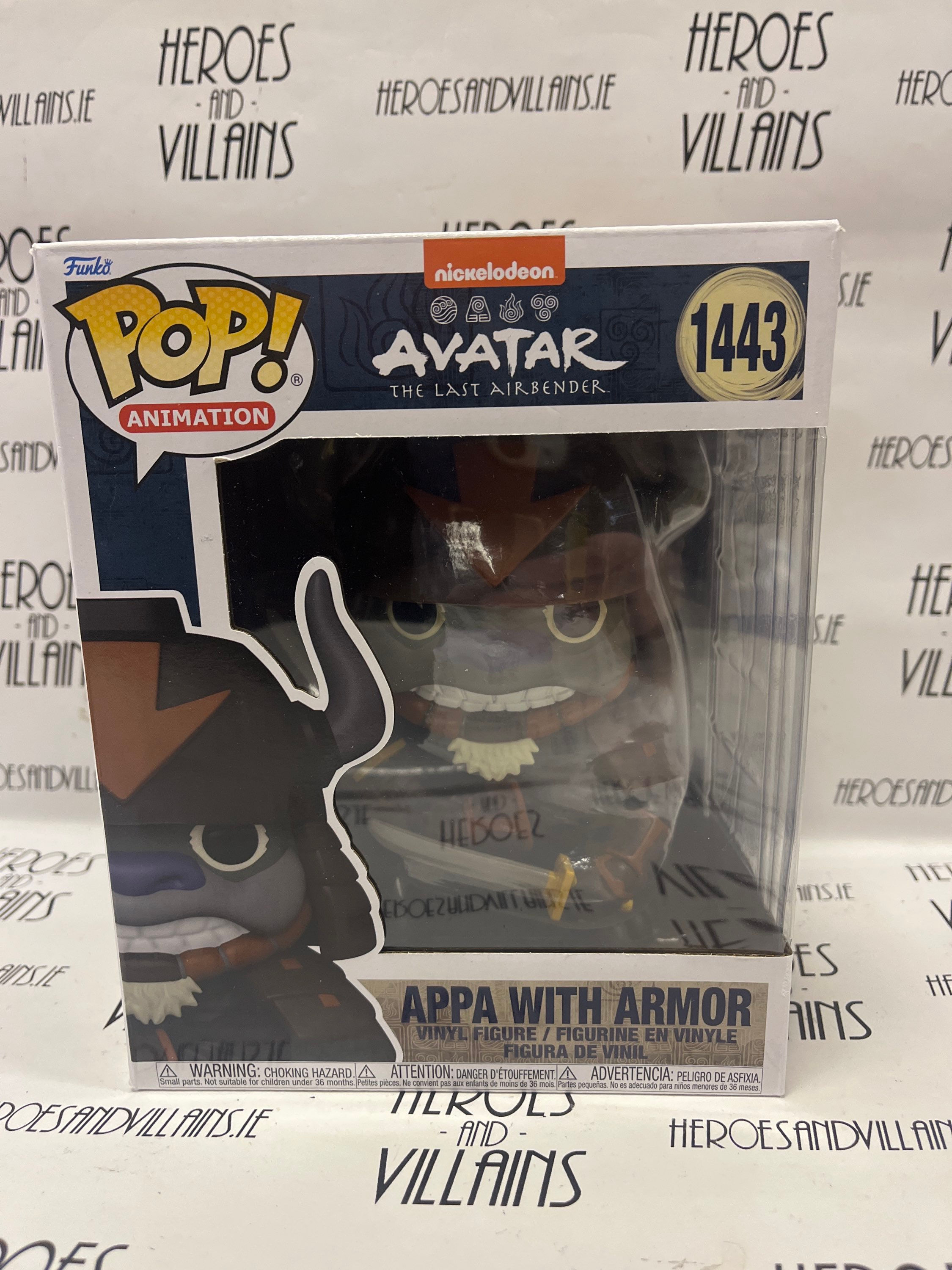 POP! ANIMATION 1143 AVATAR THE LAST AIRBENDER DELUXE APPA WITH ARMOUR (FUNKO)