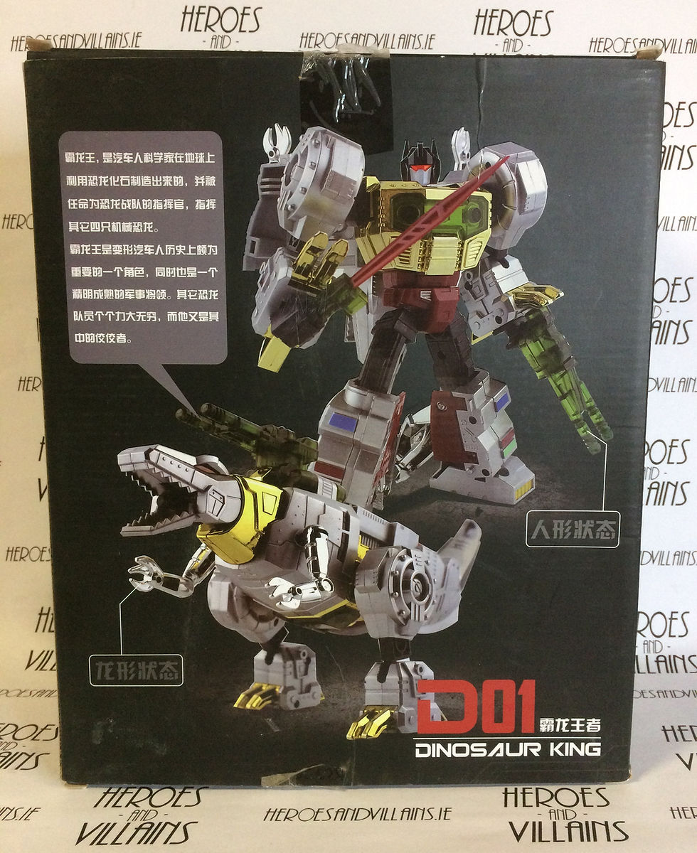 Miniaturbild: TRANSFORMING D-01 DINOSAUR KING- NOT GRIMLOCK (ZHAN JIANG 2017)