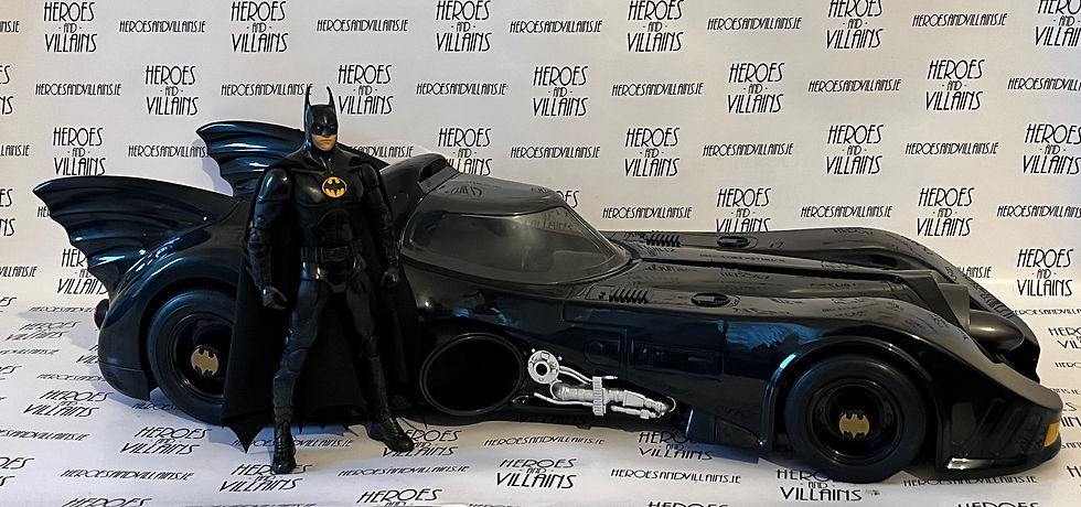 Thumbnail: DC MULTIVERSE FLASH MOVIE BATMAN -KEATON- AND BATMOBILE SET  (MCFARLANE TOYS 202