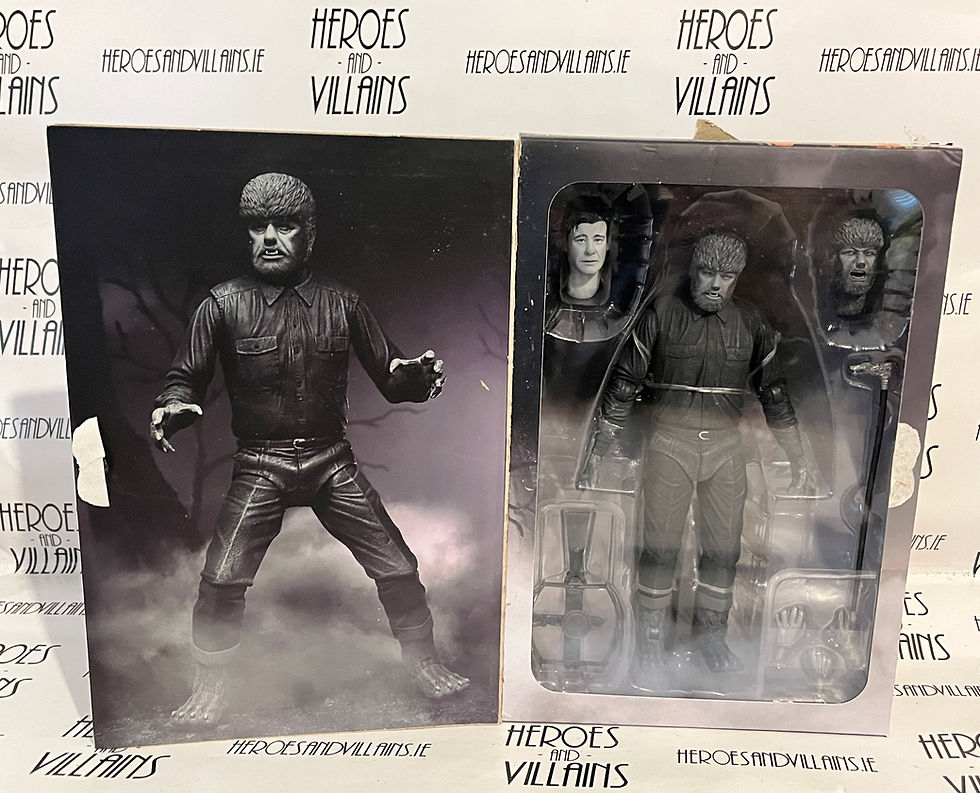 UNIVERSAL MONSTERS THE WOLF MAN BLACK & WHITE VERSION (NECA 2023)
