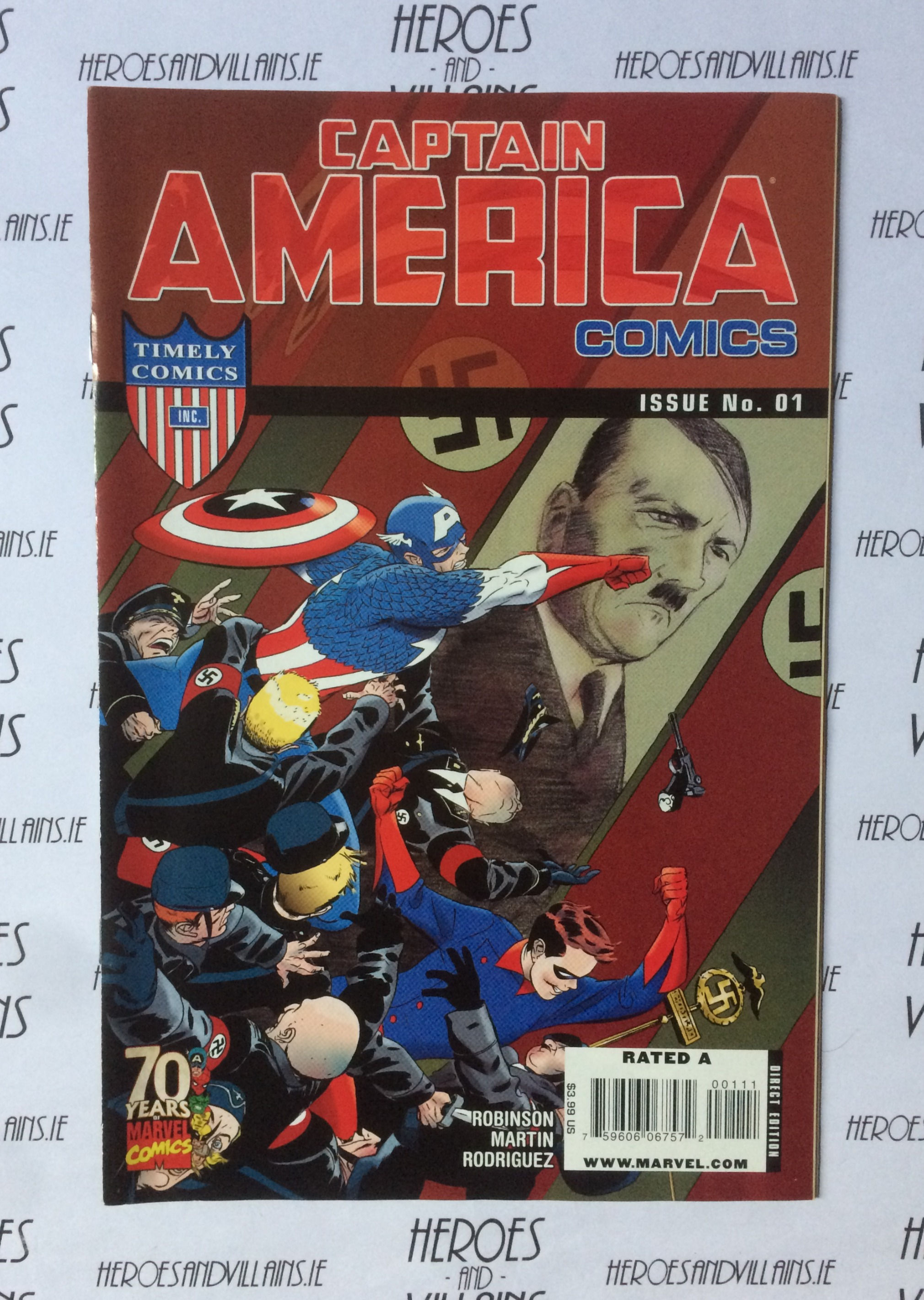 CAPTAIN AMERICA COMICS 70TH ANNIVERSARY SPECIAL #1 (MARVEL COMICS 2009)