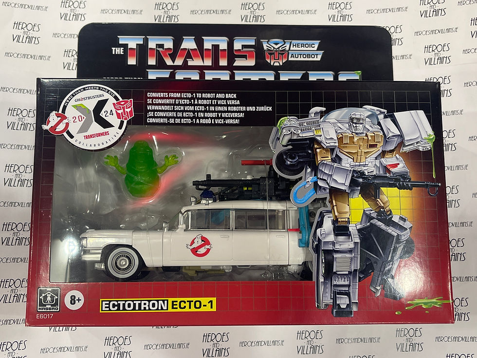 Miniatura: TRANSFORMERS X GHOSTBUSTERS AUTOBOT ECTOTRON /ECTO-1 (HASBRO 2024)