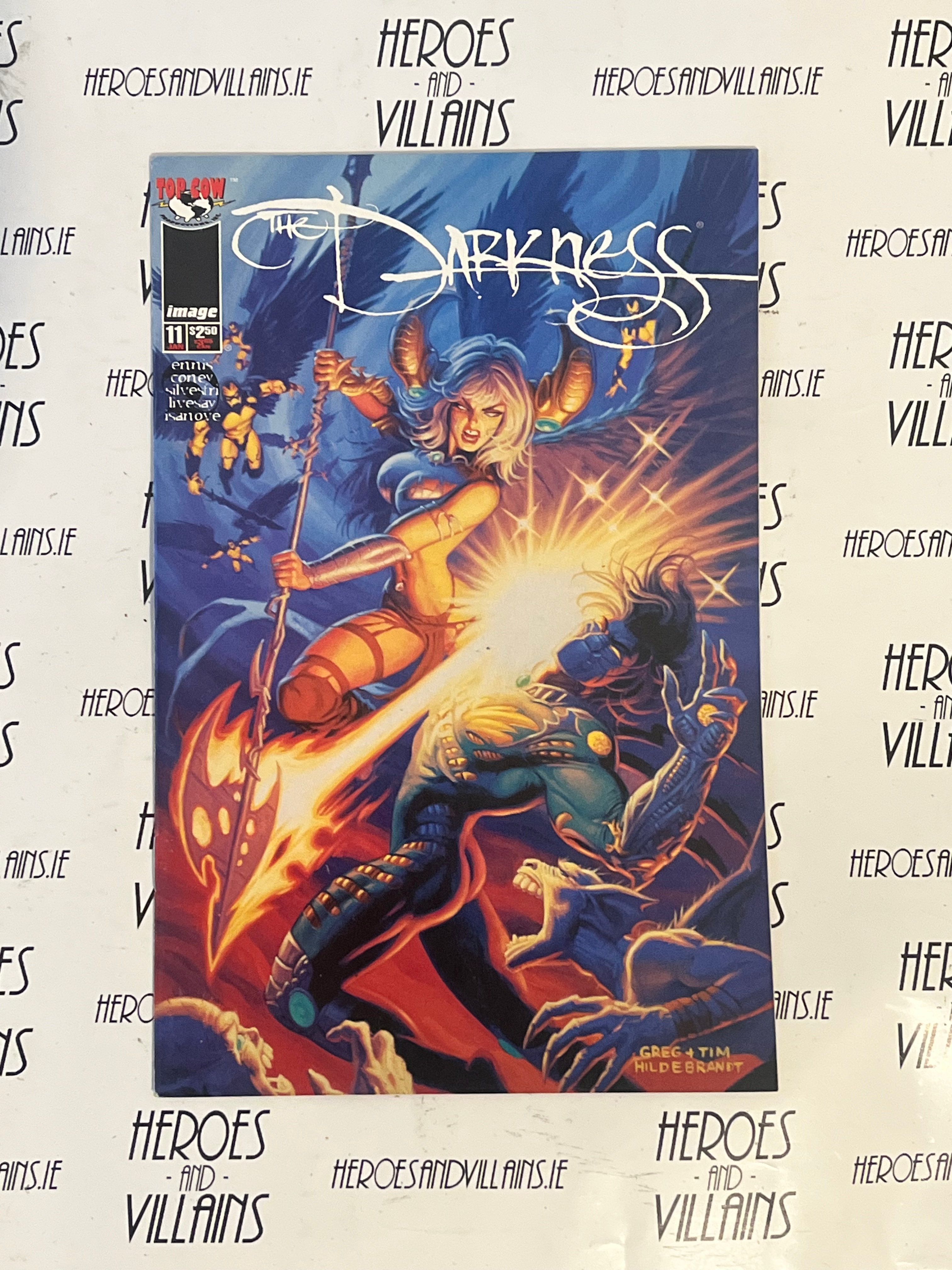 THE DARKNESS #11 GREG AND TIM HILDEBRANT BROTHERS VARIANT COVER (IMAGE COMICS 1