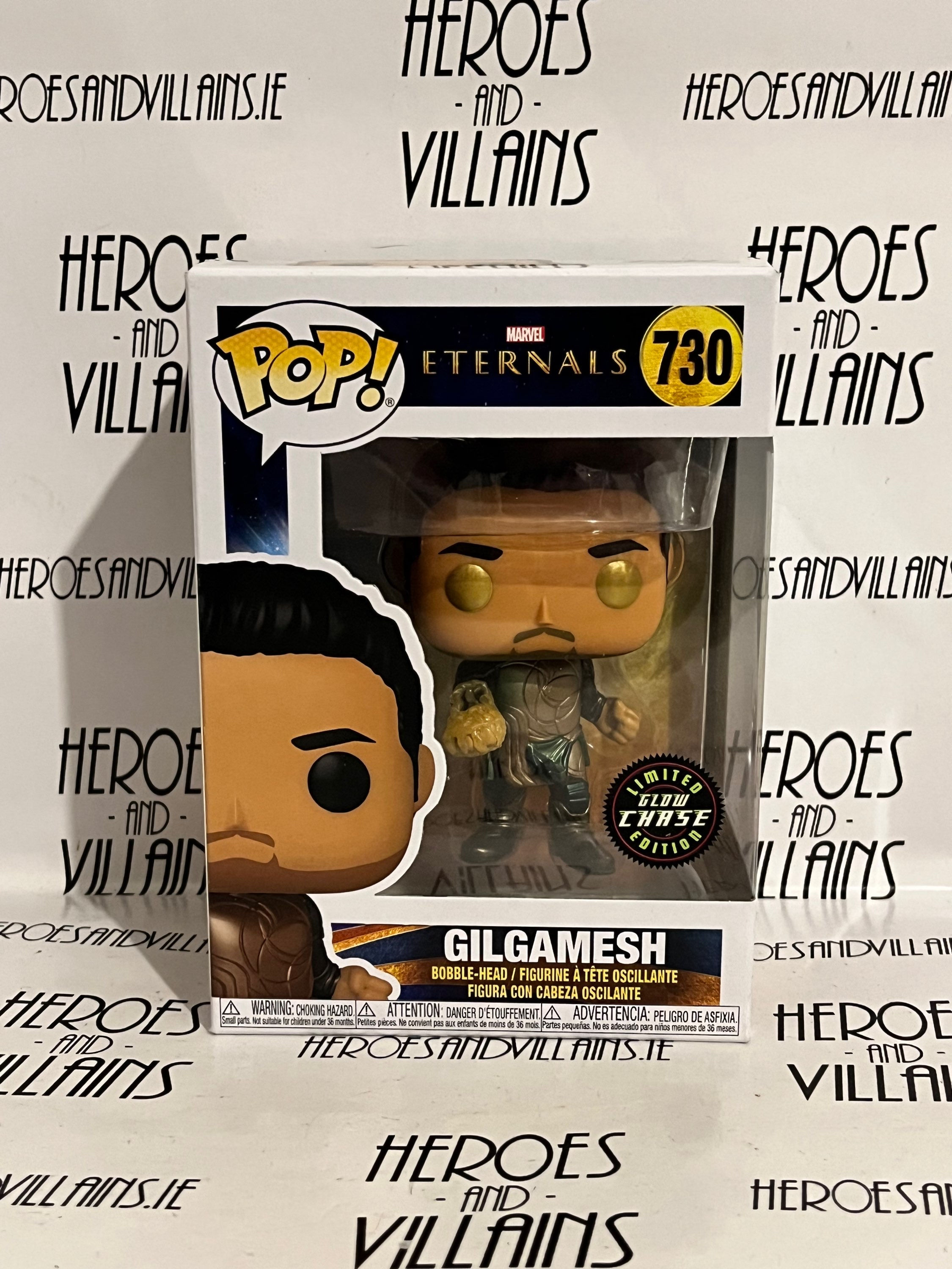POP! MARVEL STUDIOS 730 ETERNALS GILGAMESH GLOW IN THE DARK CHASE VARIANT (FUNKO