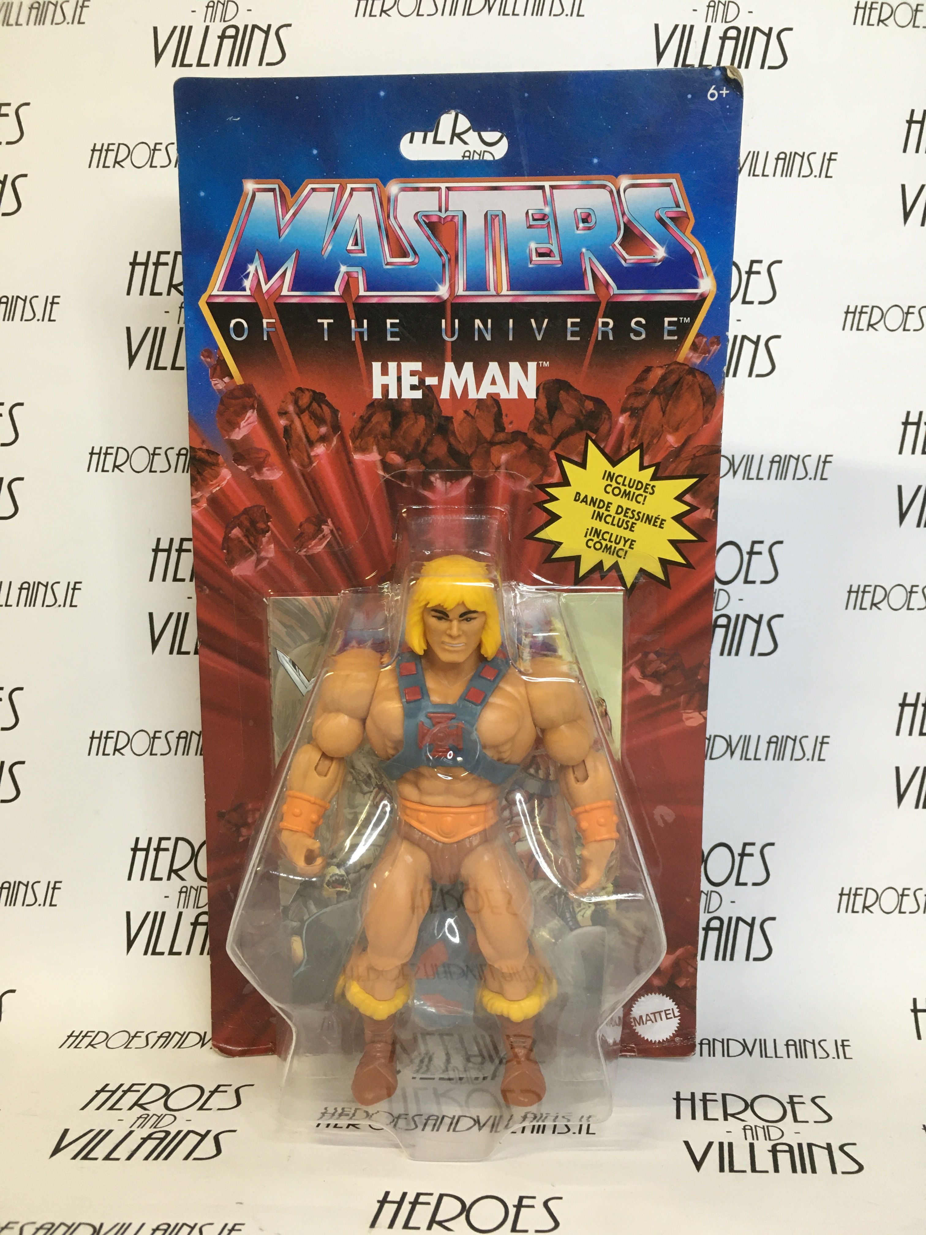 MASTERS OF THE UNIVERSE ORIGINS HE-MAN (MATTEL 2020)