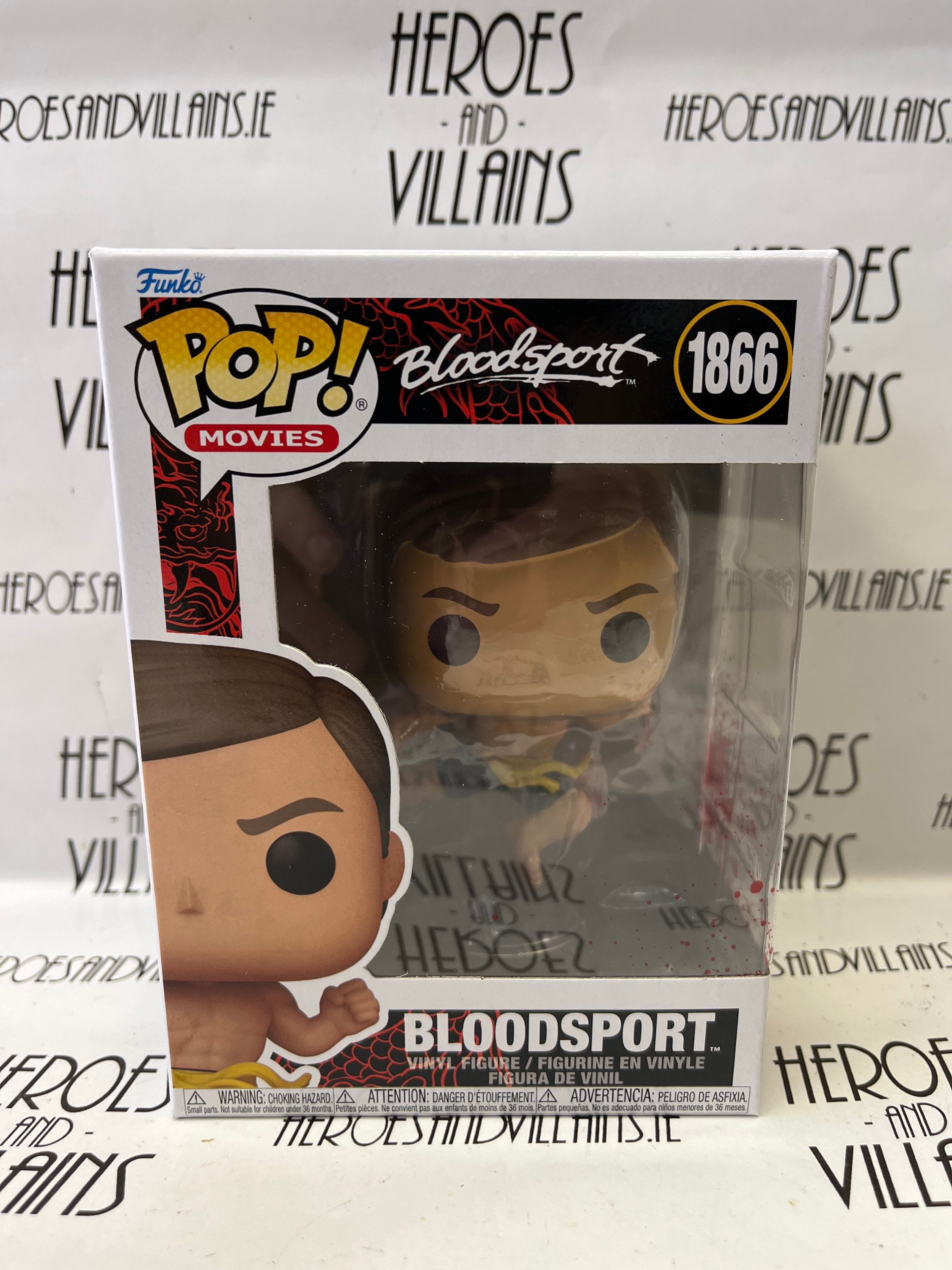 POP!  MOVIES 1866 BLOODSPORT VAN DAMME AS FRANK DUX (FUNKO)