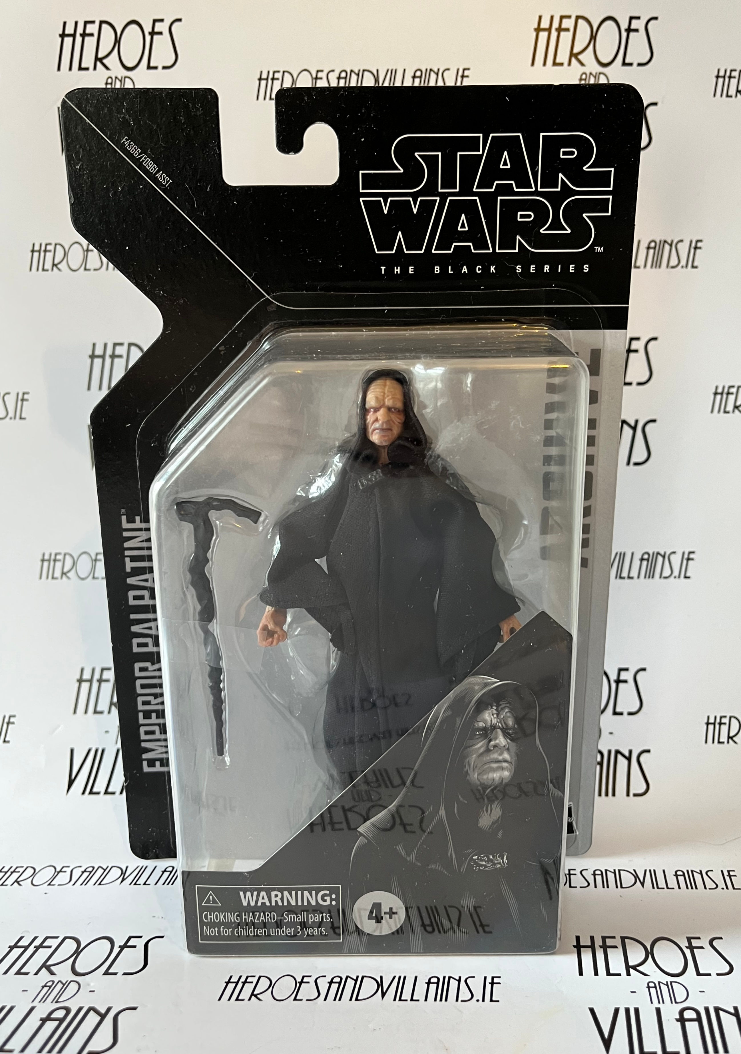 STAR WARS BLACK SERIES 6” ARCHIVE EMPEROR PALPATINE (HASBRO 2022)