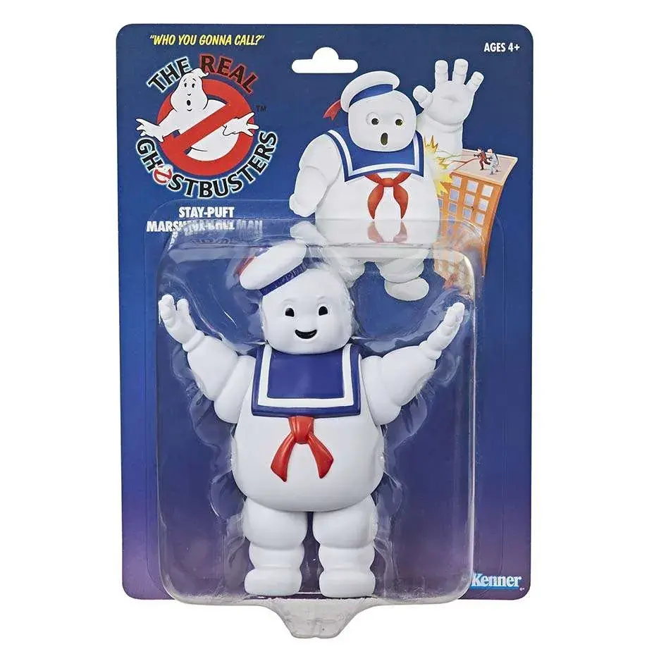 Thumbnail: THE REAL GHOSTBUSTERS SET OF EGON, RAY, WINSTON , PETER , SLIMER AND STAY PUFT a