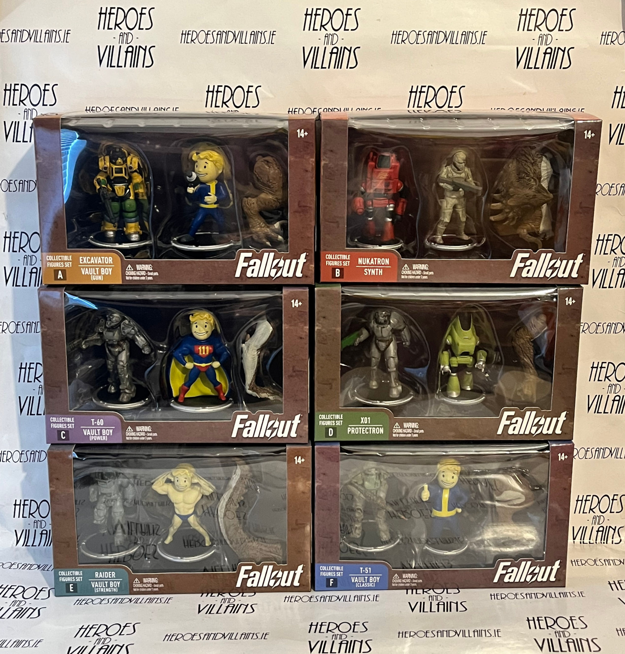 FALLOUT PVC MINI FIGURE SET COLLECTION (SYNDICATE COLLECTIBLES 2025)