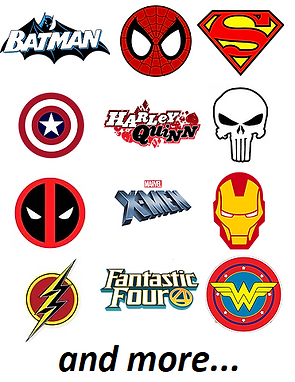 BATMAN DEADPOOL SPIDER-MAN HARLEY QUINN