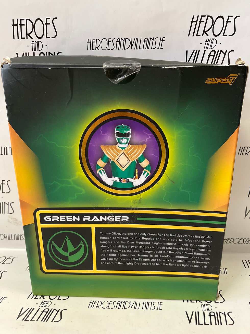 Thumbnail: MIGHTY MORPHIN POWER RANGERS GREEN RANGER TOMMY (SUPER7 2023)