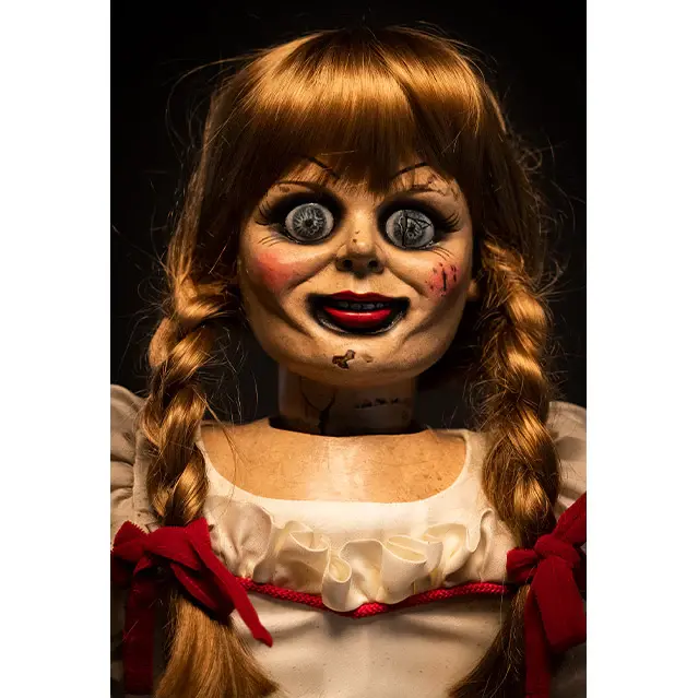 Thumbnail: THE CONJURING ANNABELLE DOLL LIFESIZE REPLICA (TRICK OR TREAT STUDIOS 2024)