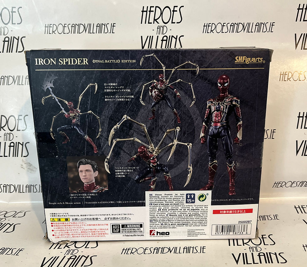 Thumbnail: SH FIGUARTS MARVEL AVENGERS ENDGAME IRON SPIDER FINAL BATTLE VERSION (BANDAI 201