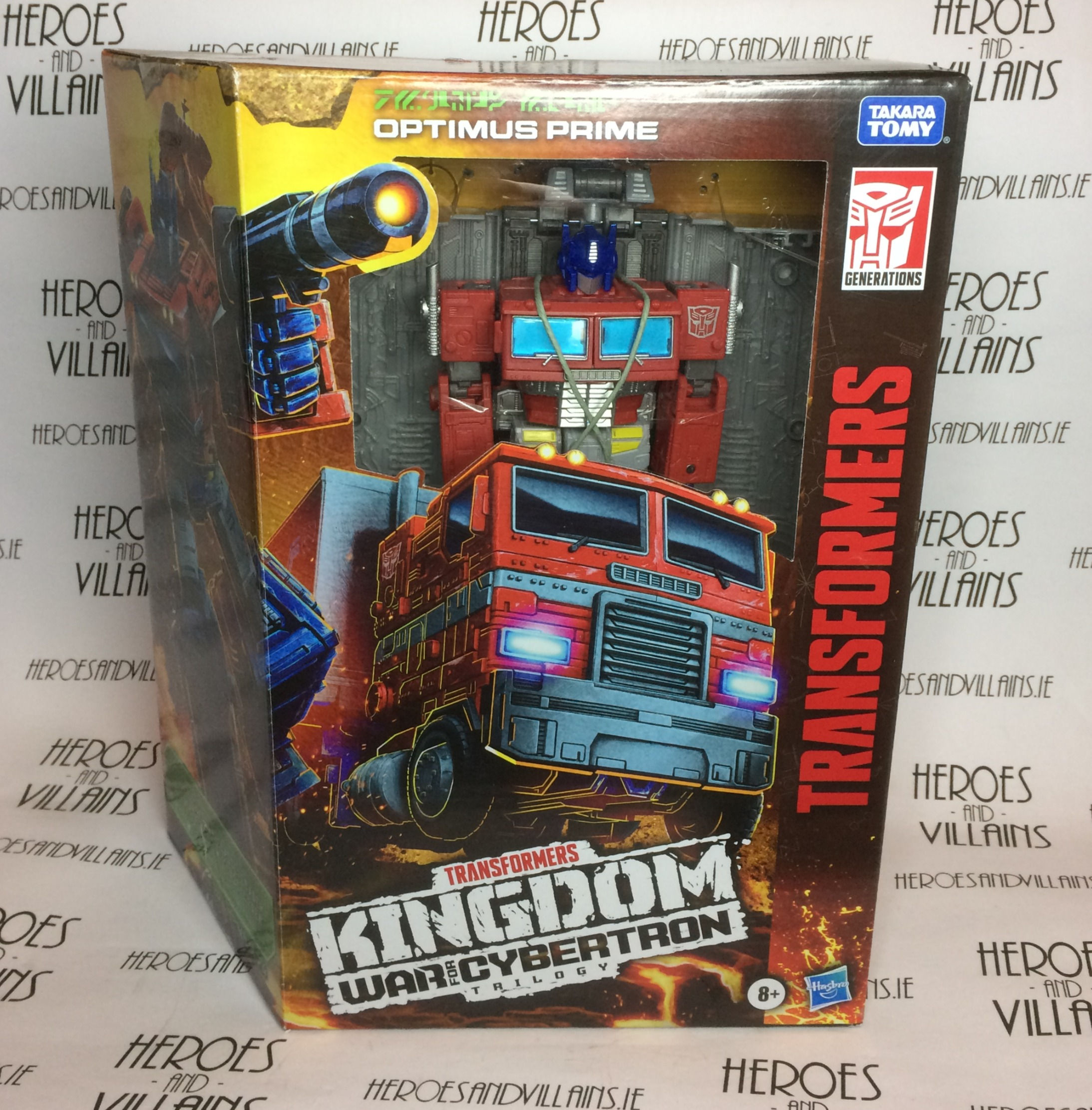 TRANSFORMERS WFC KINGDOM AUTOBOT LEADER OPTIMUS PRIME (HASBRO 2021)