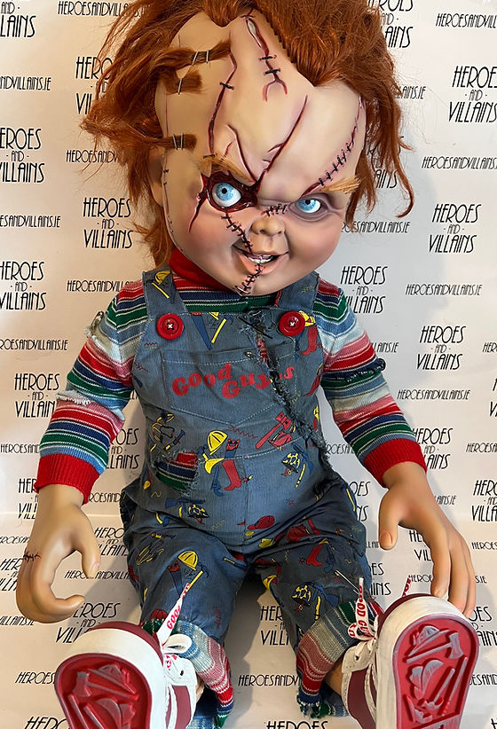 BRIDE OF CHUCKY LIFESIZE SCARRED CHUCKY (NECA 2023) | Heroes and