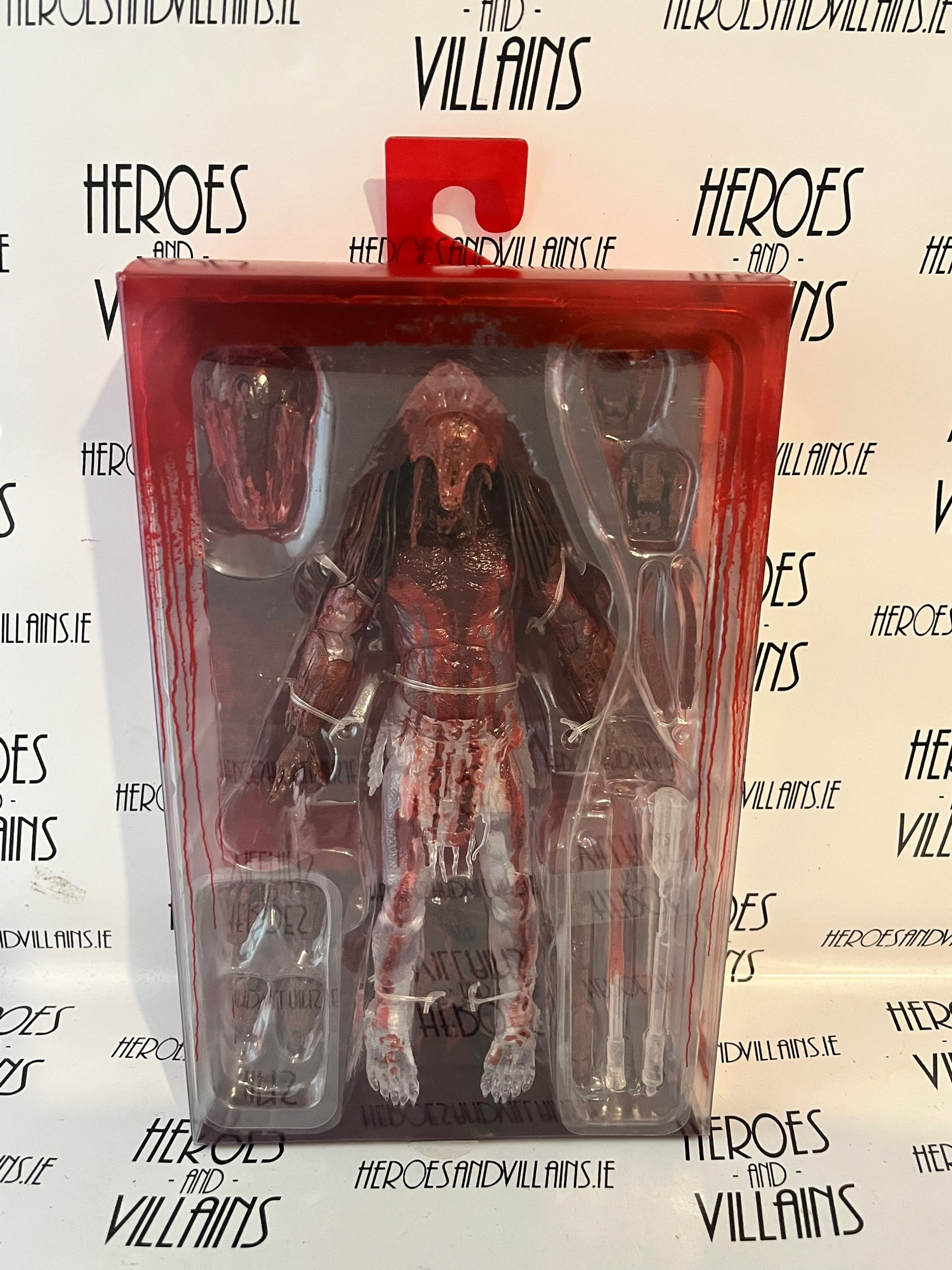PREY ULTIMATE CLEAR BEAR BLOOD FERAL PREDATOR EXCLUSIVE (NECA 2024) 