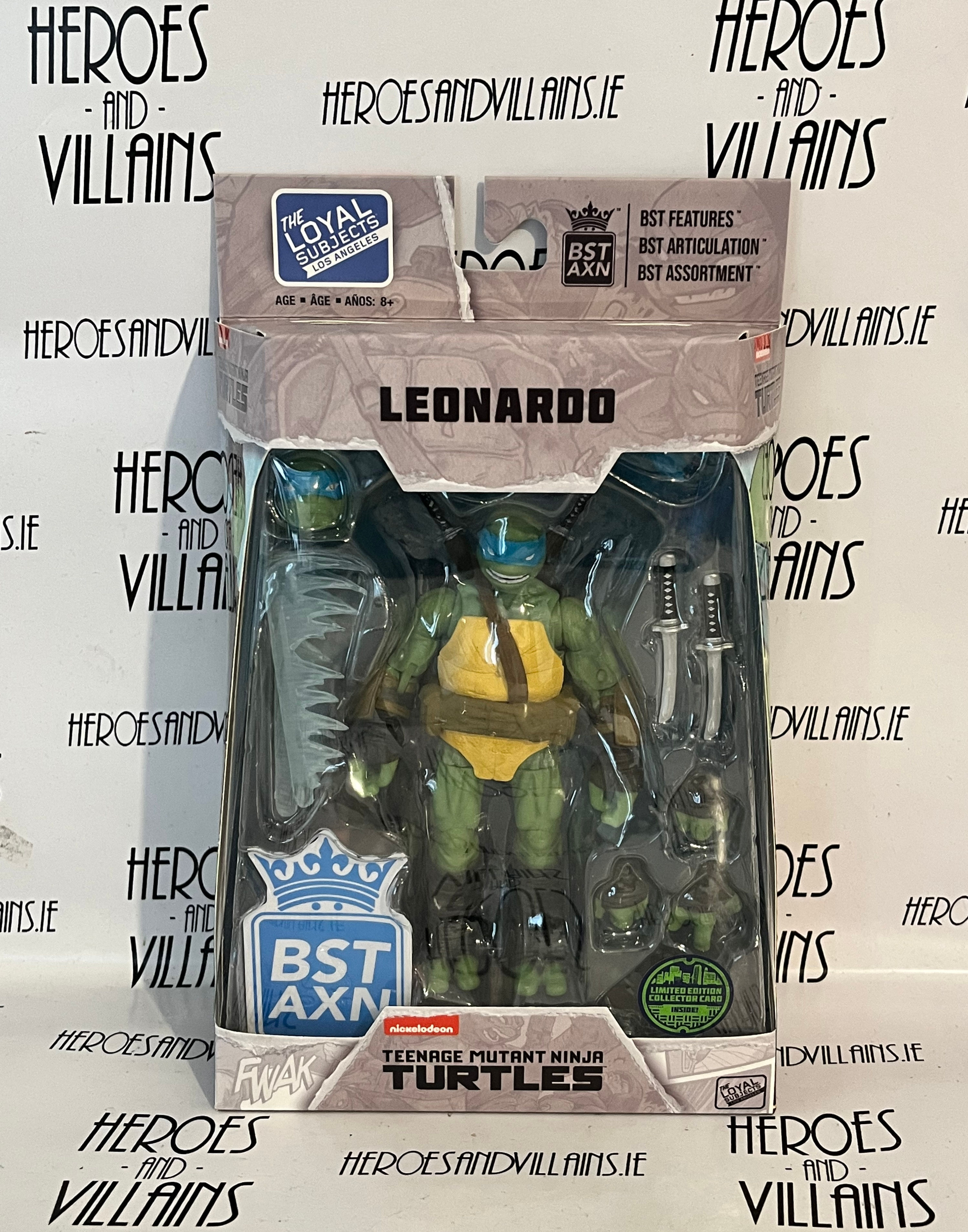 BST AXN TMNT IDW COMIC DESIGN LEONARDO (LOYAL SUBJECTS 2023)