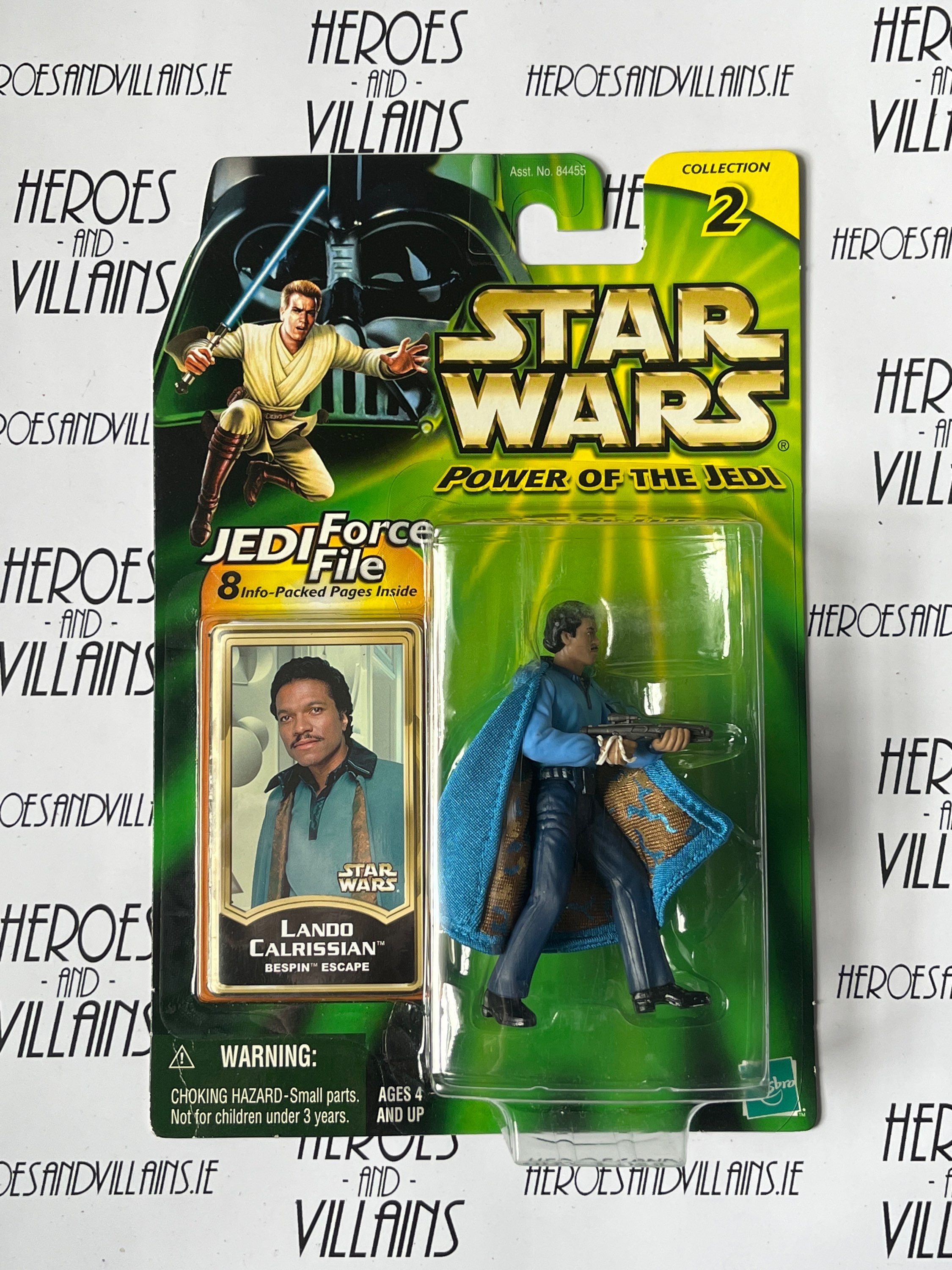 STAR WARS 3 3/4” POTJ BESPIN ESCAPE LANDO CALRISSIAN (HASBRO 2000)