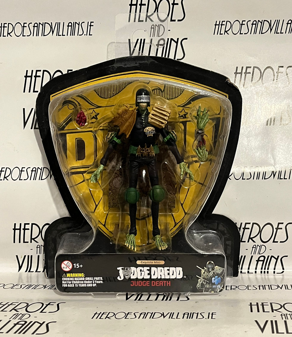 Miniature : JUDGE DREDD EXQUISITE 1/18 DREDD VS DARK JUDGES DEATH, FEAR, MORTIS AND FIRE (HI