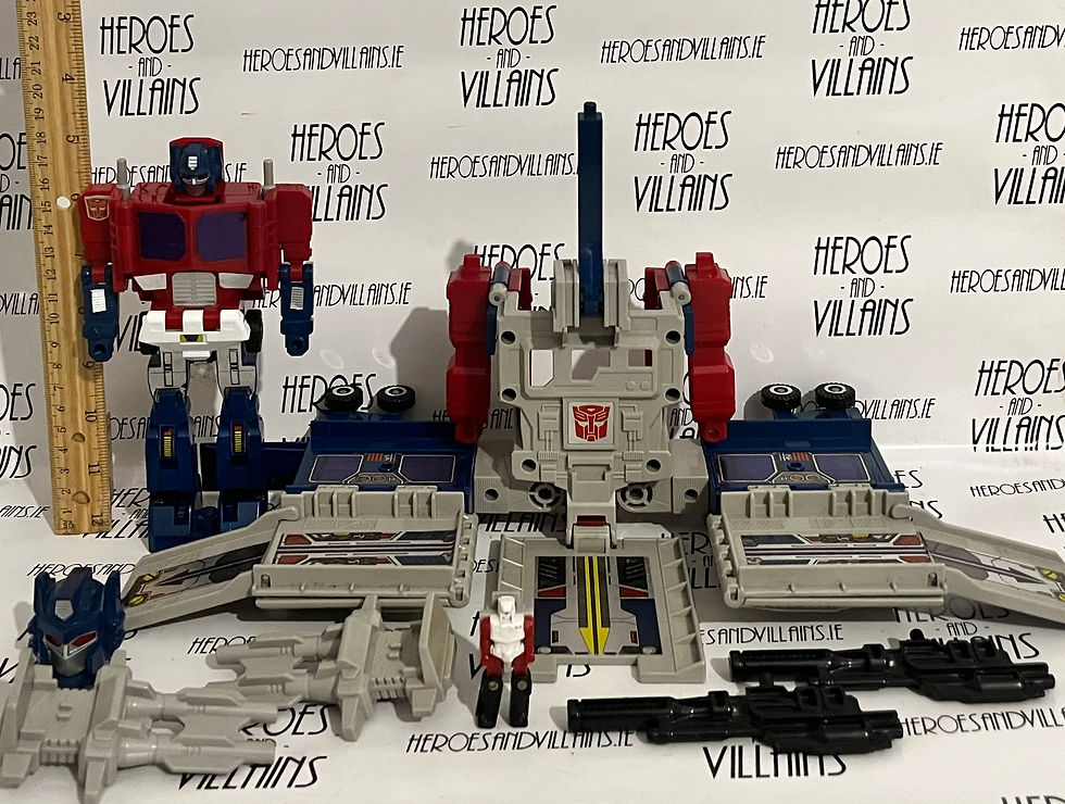 Thumbnail: TRANSFORMERS G1 AUTOBOT LEADER POWERMASTER OPTIMUS PRIME (HASBRO 1988)