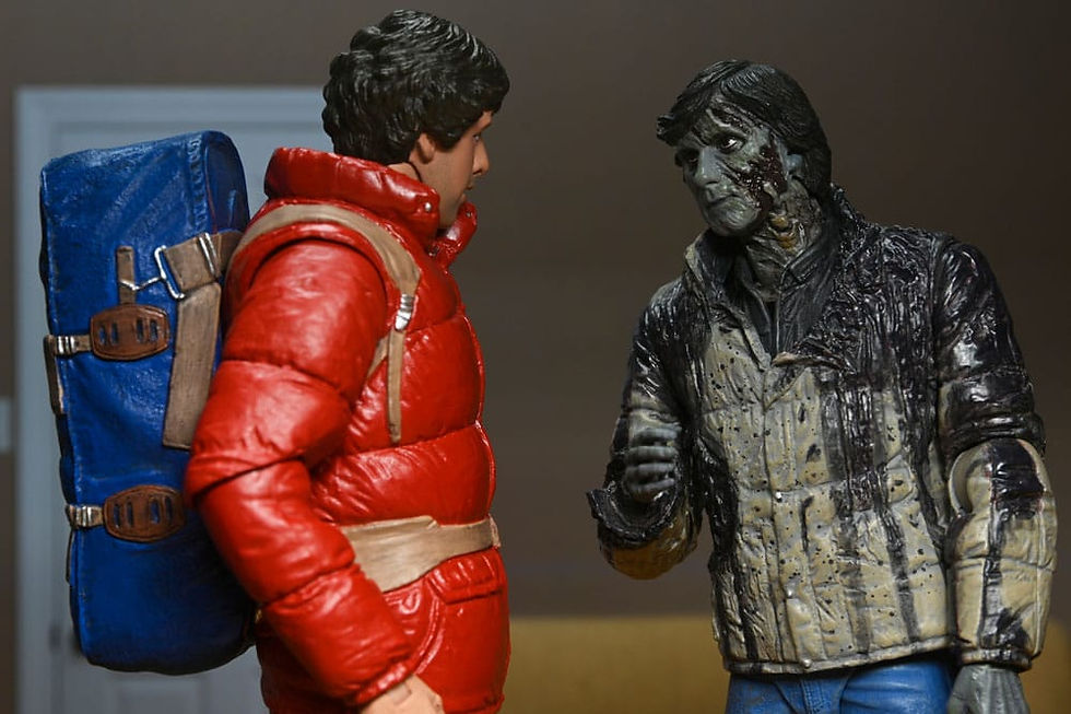 Miniature : AN AMERICAN WEREWOLF IN LONDON DAVID AND JACK 2 FIGURE SET (NECA 2024)