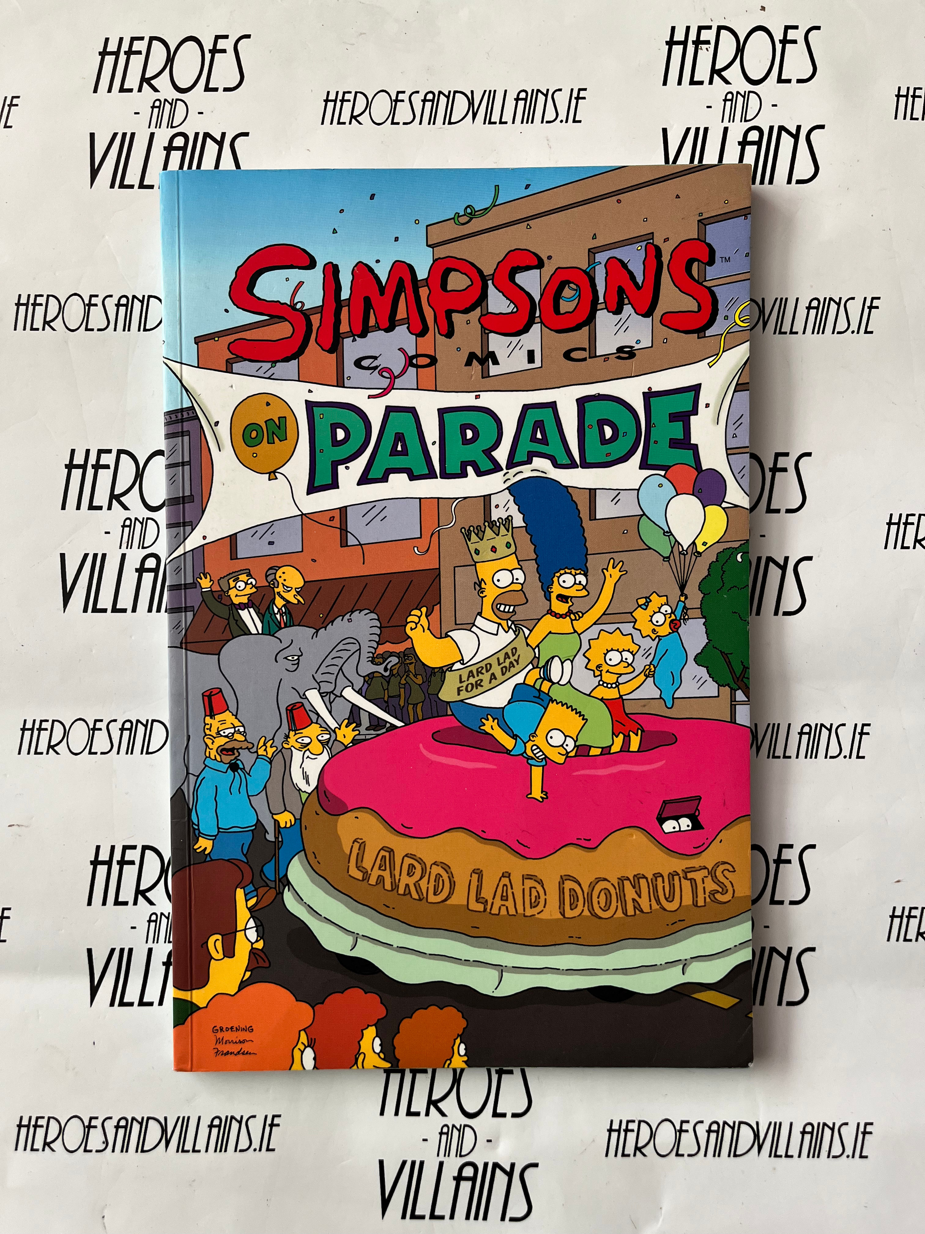 THE SIMPSONS ON PARADE TP (BONGO COMICS 1998)