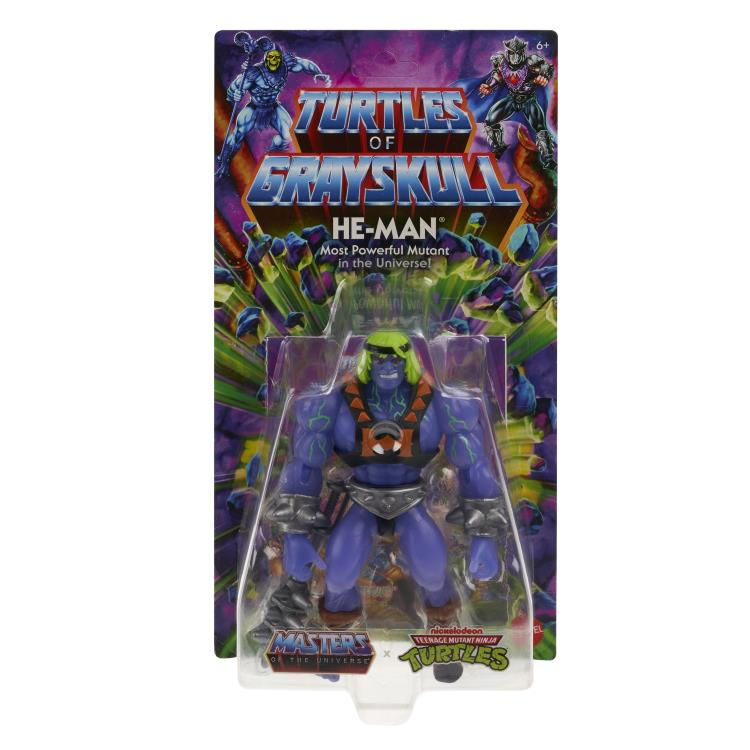 Thumbnail: MASTERS OF THE UNIVERSE TURTLES OF GRAYSKULL MUTATED HE-MAN (MATTEL 2