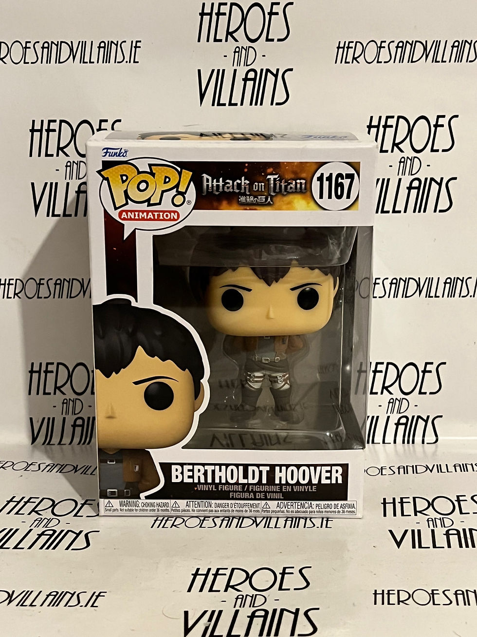 POP! ANIMATION 1167 ATTACK ON TITAN BERTHOLDT HOOVER (FUNKO)