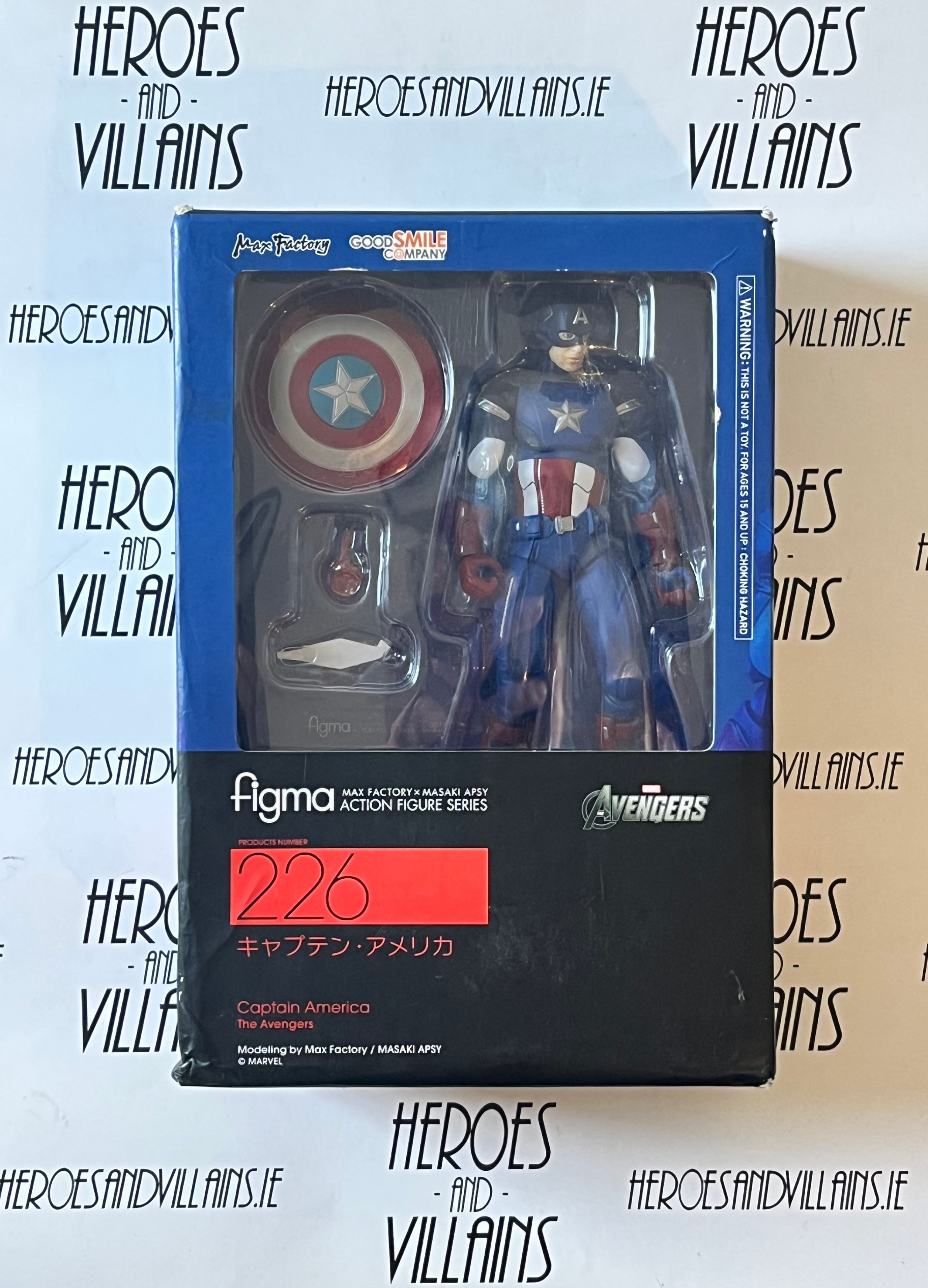 FIGMA MCU AVENGERS CAPTAIN AMERICA (GOOD SMILE COMPANY 2014) 