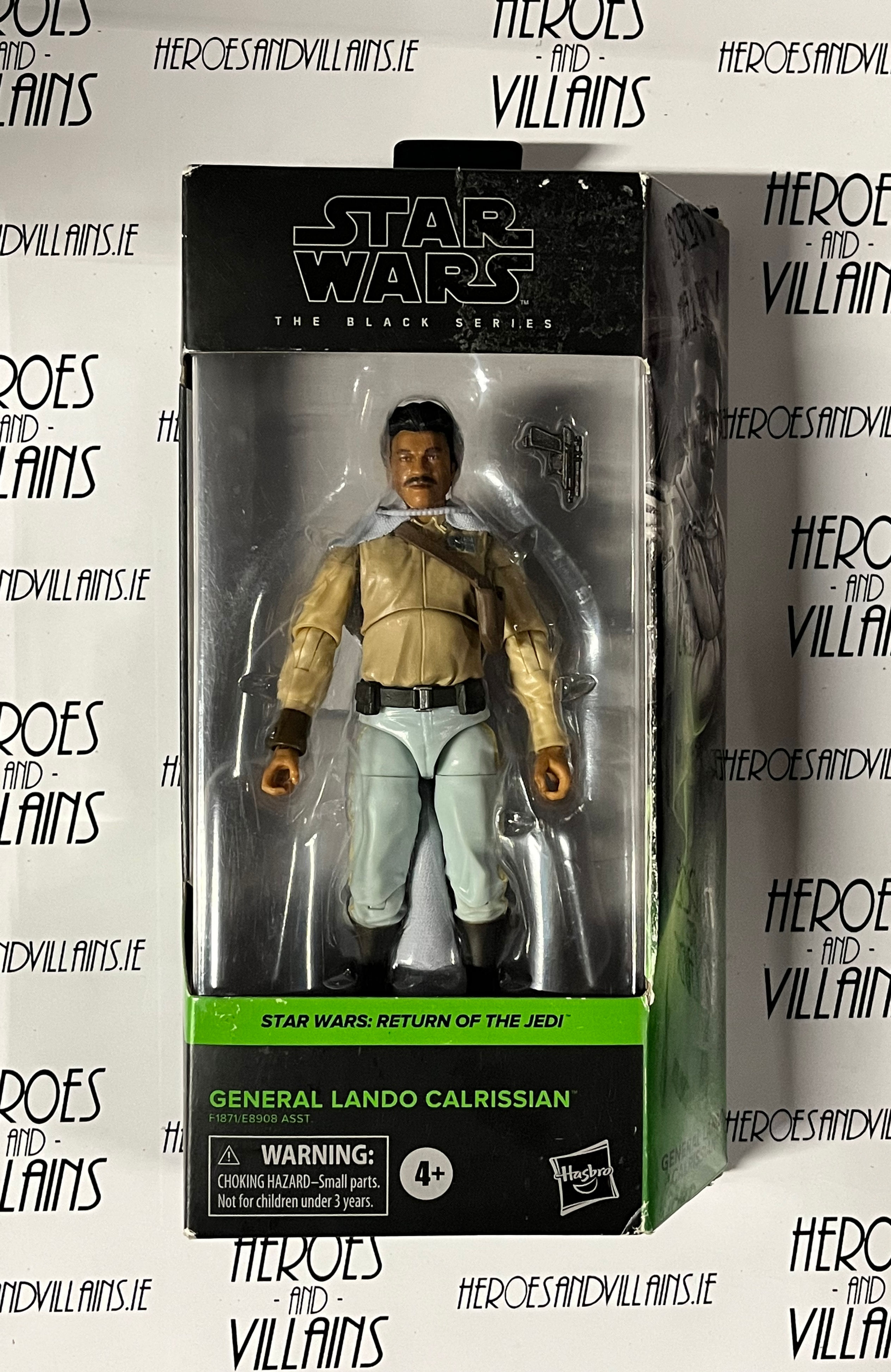 STAR WARS BLACK SERIES 6” ROTJ GENERAL LANDO CALRISSIAN (HASBRO 2022)