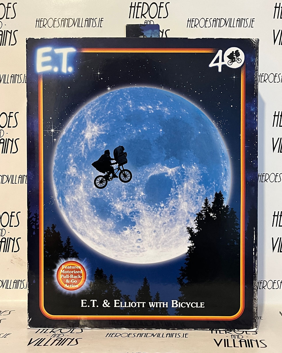 Miniature : E.T. THE EXTRA TERRESTRIAL 40TH ANNIVERSARY E.T. AND ELLIOT ON BIKE (
