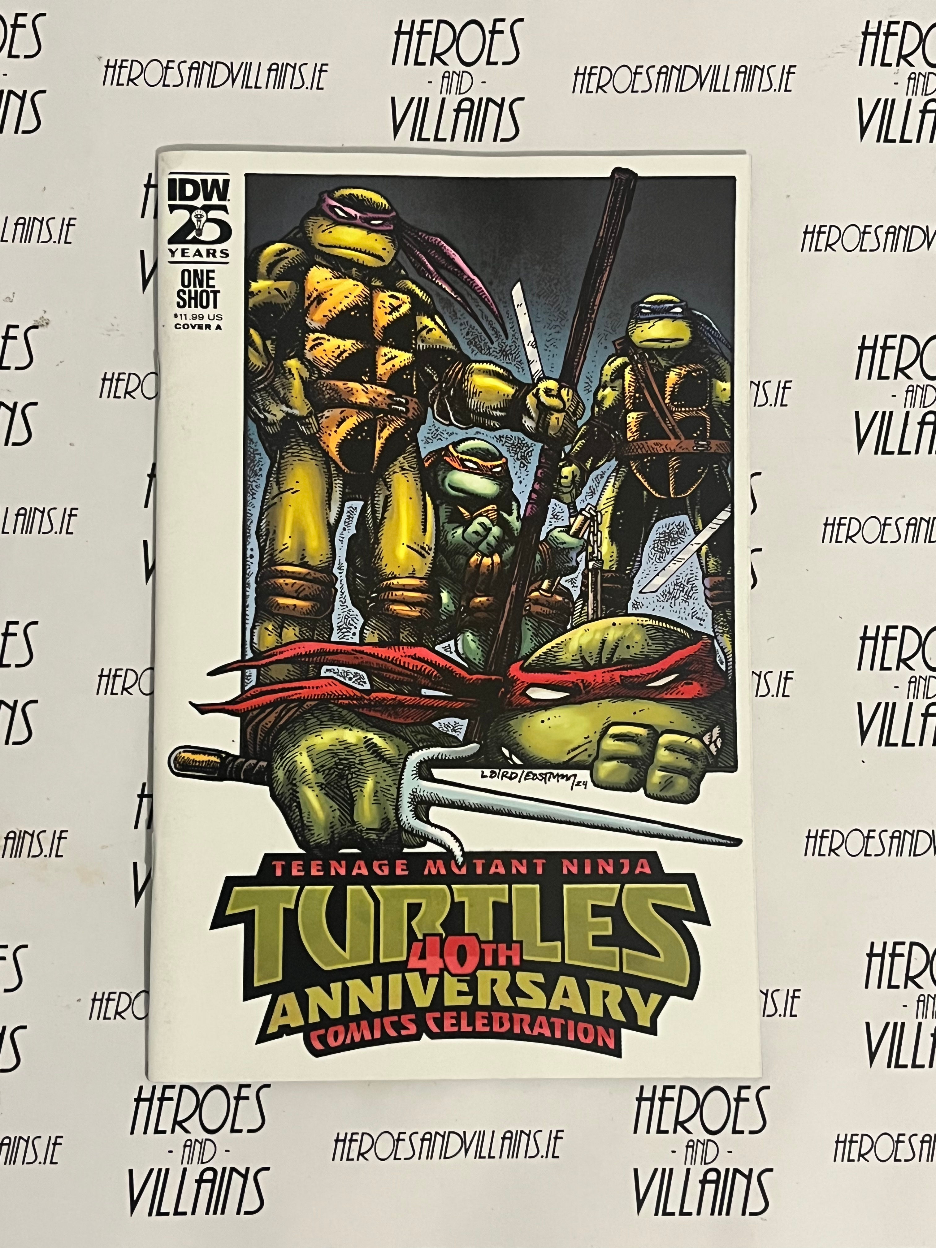 TMNT 40TH ANNIVERSARY CELEBRATION #1 LAIRD & EASTMAN ONE SHOT (IDW PUBLISHING 20