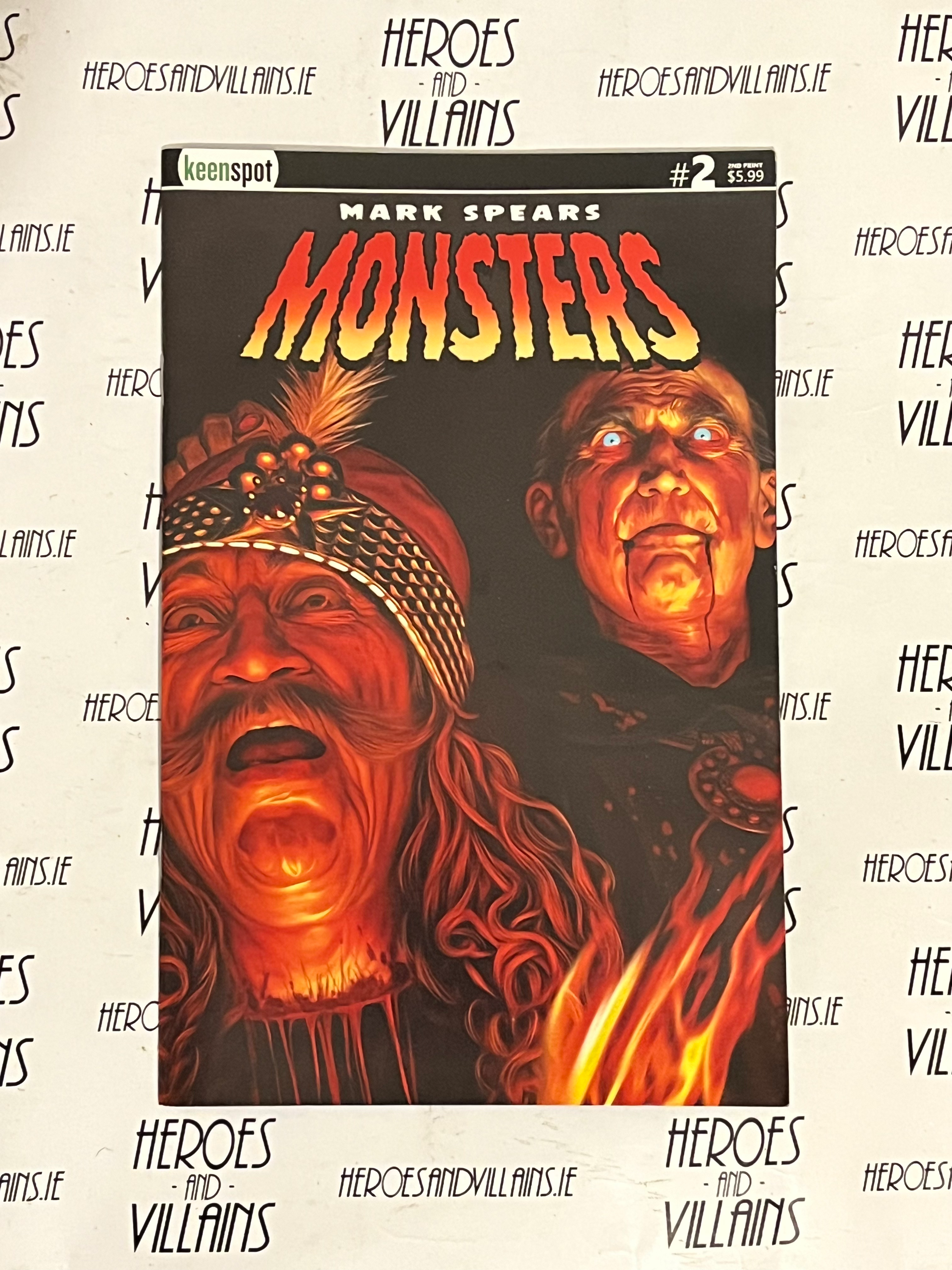MARK SPEARS MONSTERS #2 2ND PRINTING (KEENSPORTS 2025)