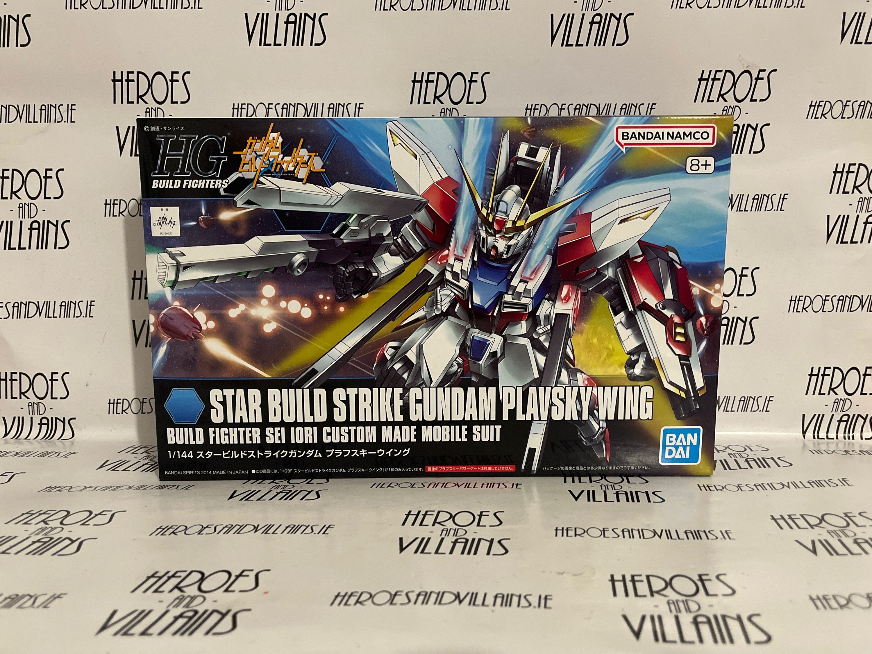 GUNDAM HGBF 1/144 STAR BUILD STRIKE PLAVSKY WING GUNDAM MODEL KIT (BANDAI 2014)
