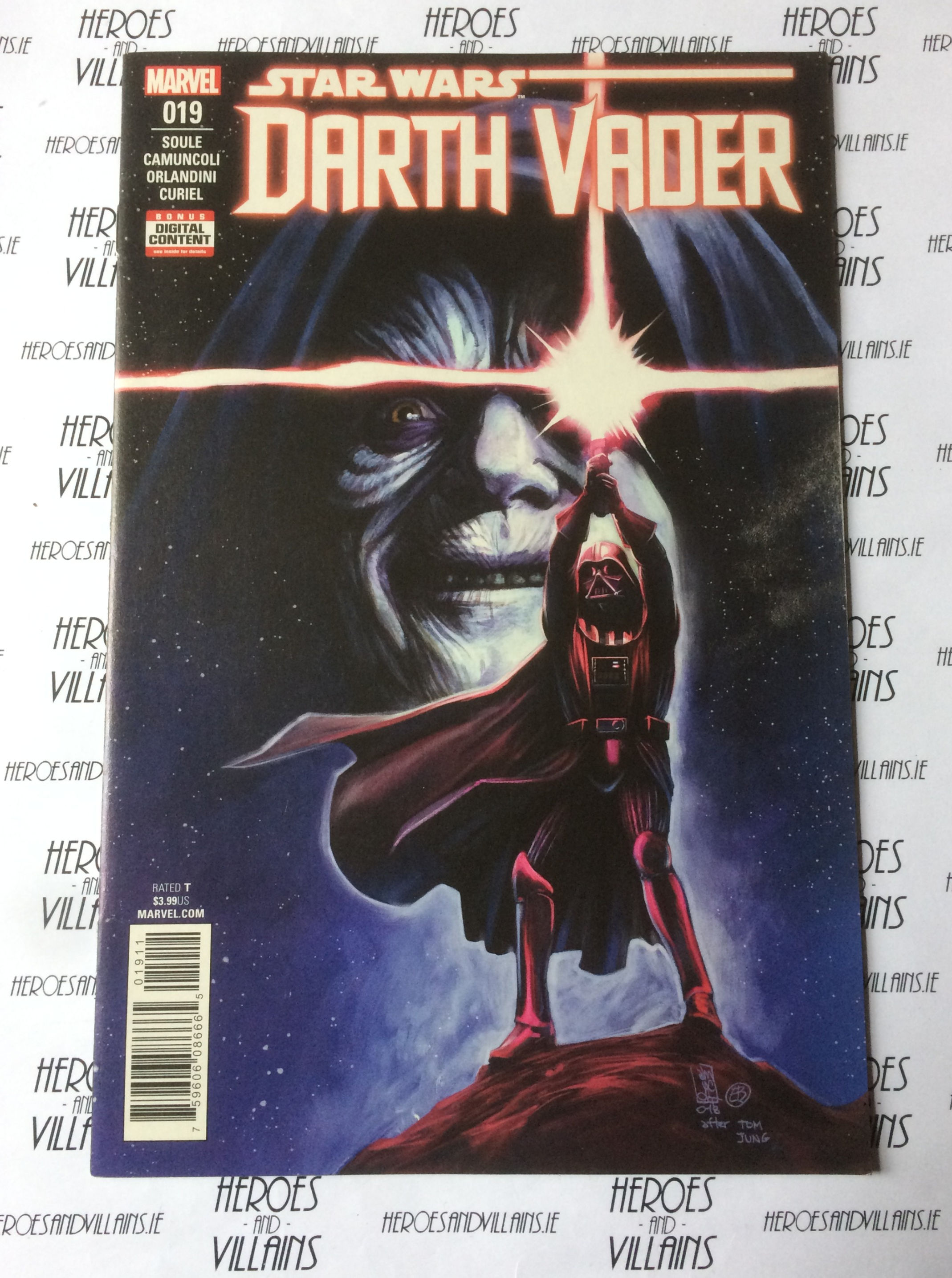 STAR WARS DARTH VADER #19 1ST APPEARANCE SECOND SISTER (MARVEL COMICS 2018)
