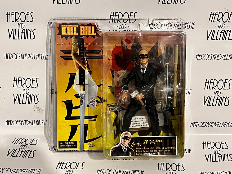 Thumbnail: KILL BILL SERIES 1 CRAZY 88 SET OF 4 FIGURES (NECA 2004)