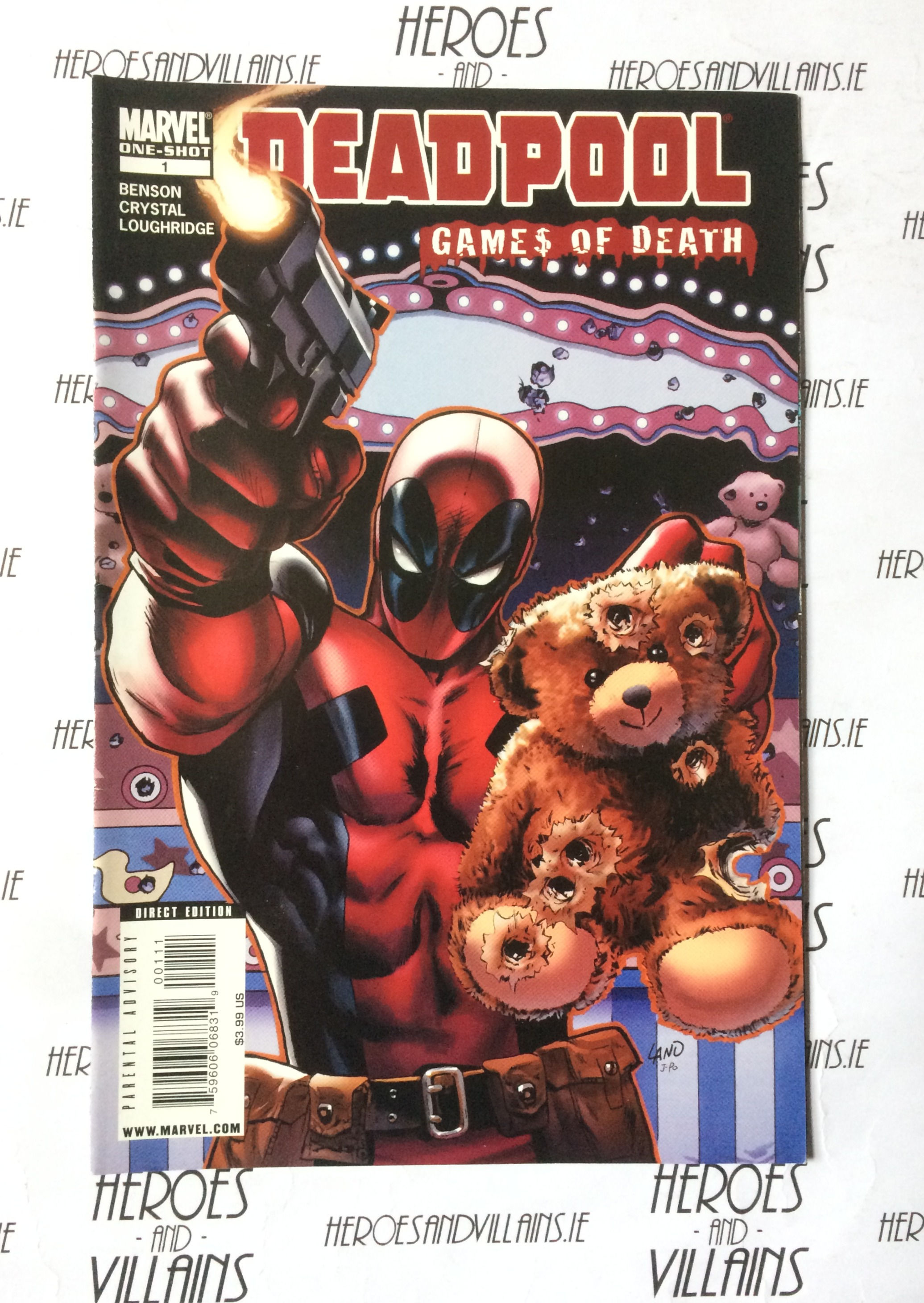 DEADPOOL GAMES OF DEATH ONE SHOT (MARVEL COMICS 2009 )
