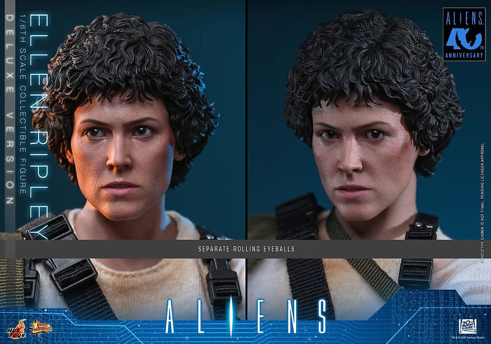 Miniature : PRE-ORDER: ALIENS 1/6 WARRANT OFFICER ELLEN RIPLEY DELUXE SET MMS895 (HOT TOYS 2