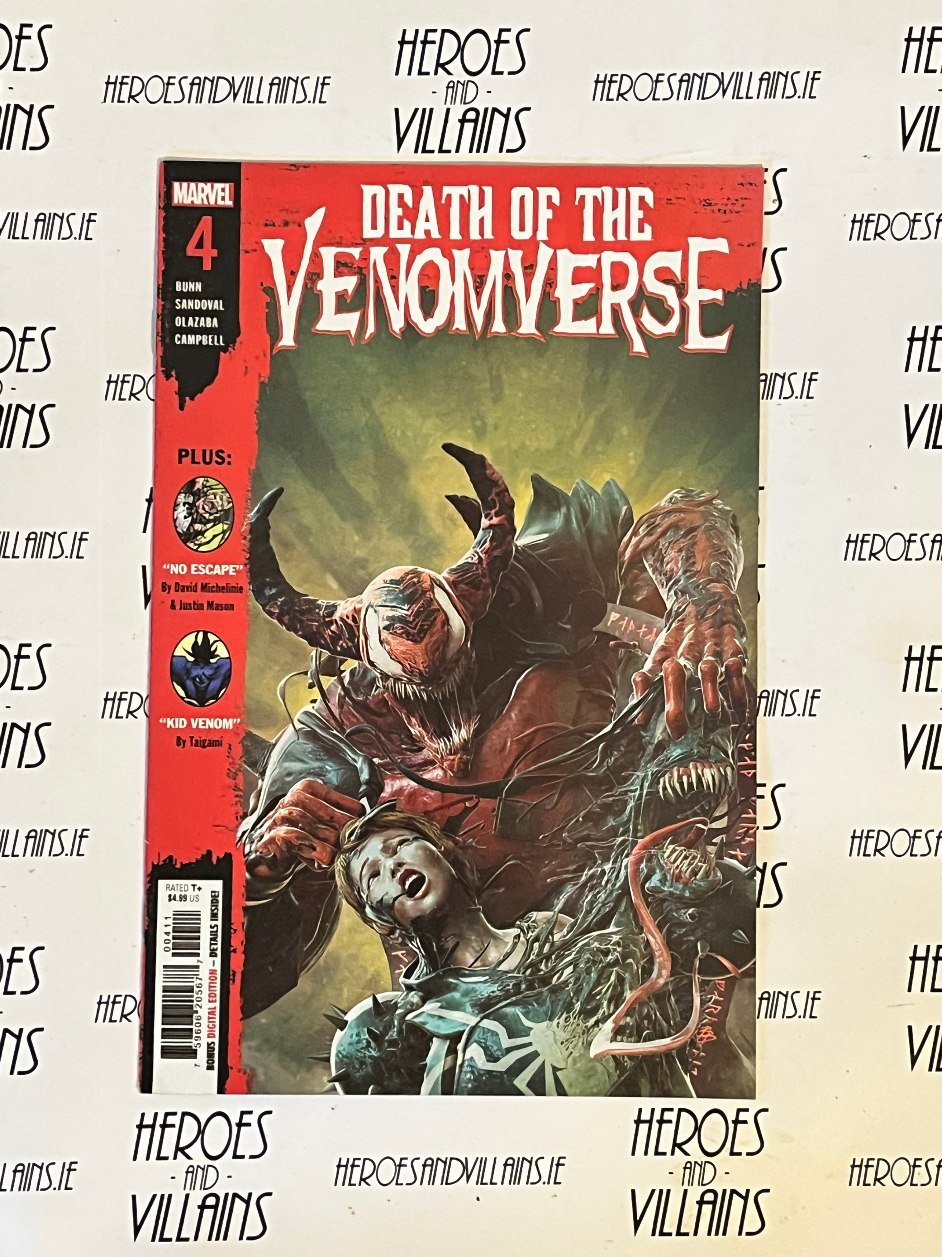 DEATH OF VENOMVERSE #4 (MARVEL COMICS 2023) 