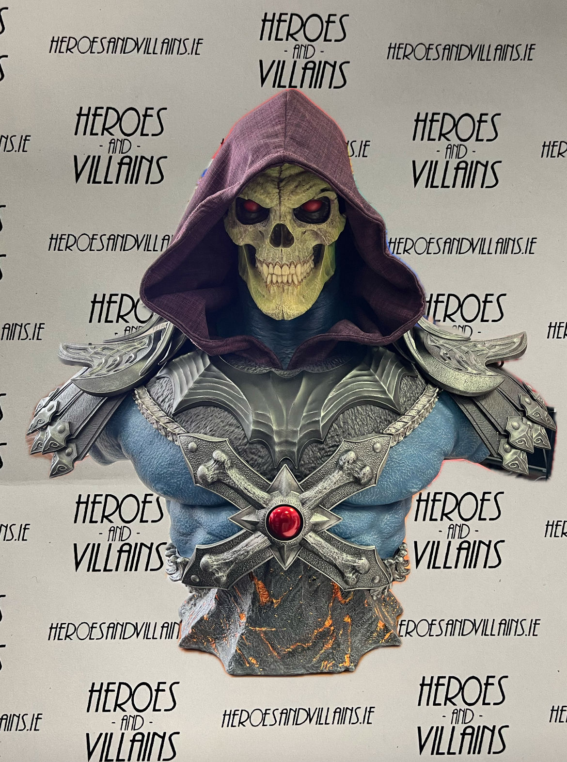 MASTERS OF THE UNIVERSE SKELETOR LIFE SIZE BUST (TWEETERHEAD STUDIOS 2022)