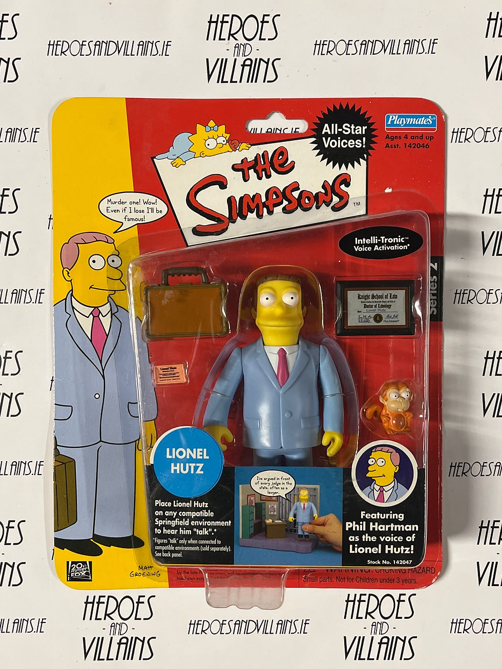 SIMPSONS WORLD OF SPRINGFIELD ALL STAR VOICES SERIES 2 LIONEL HUTZ (PLAYMATES