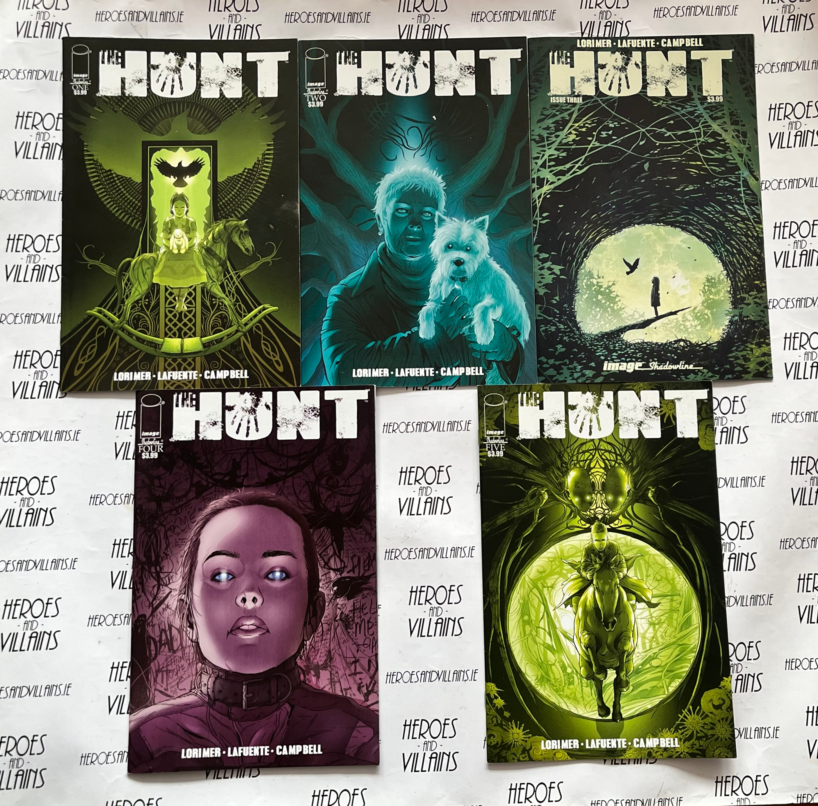 THE HUNT MINI SERIES (IMAGE COMICS 2015)