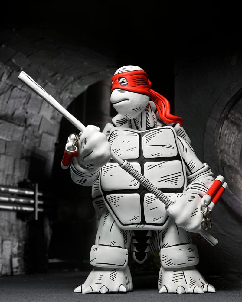 Miniaturbild: TMNT 40th ORIGINAL EASTMAN AND LAIRD 1st TURTLES SKETCH BLACK & WHITE