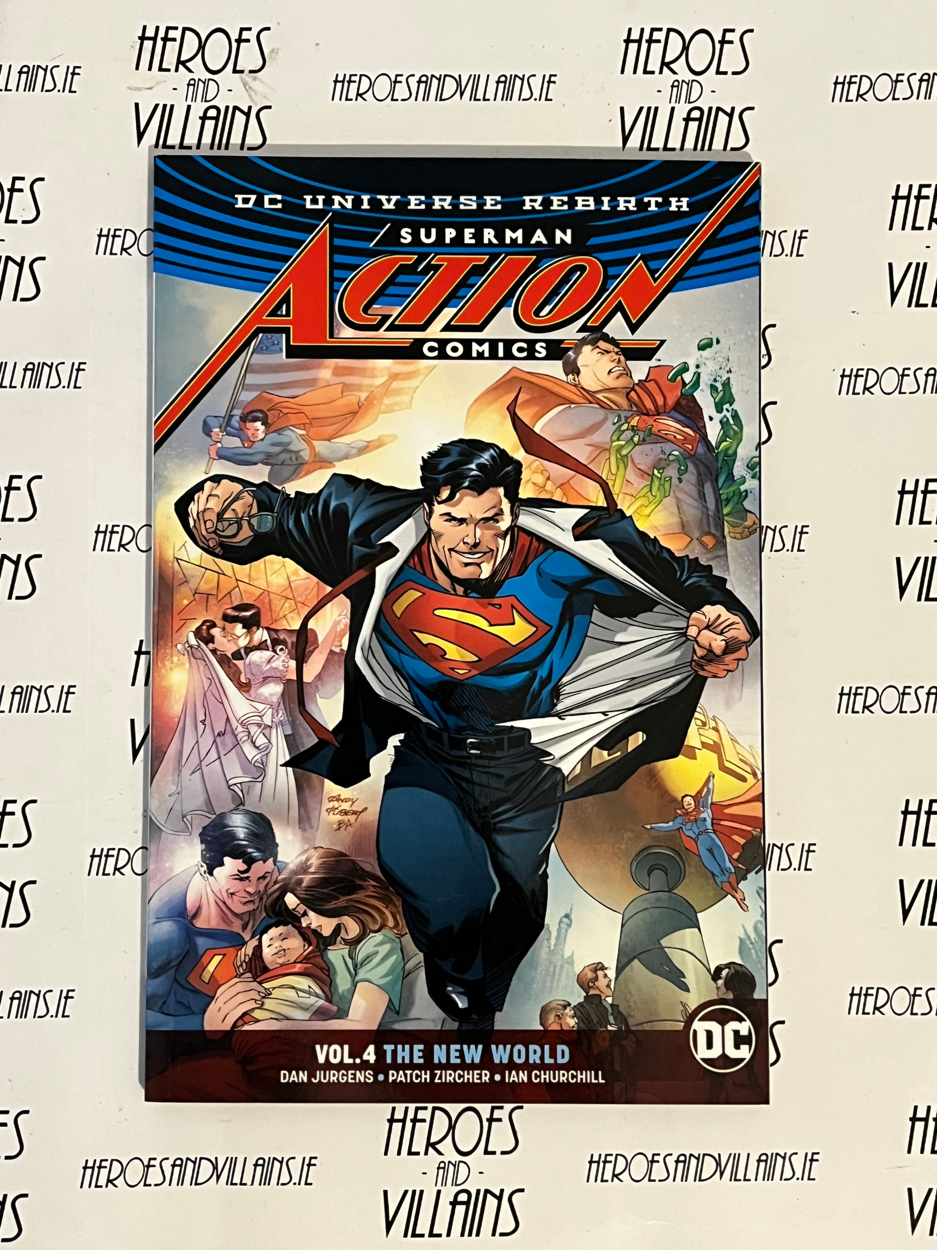 SUPERMAN ACTION COMICS REBIRTH TP VOL 04 THE NEW WORLD (DC COMICS 2017)